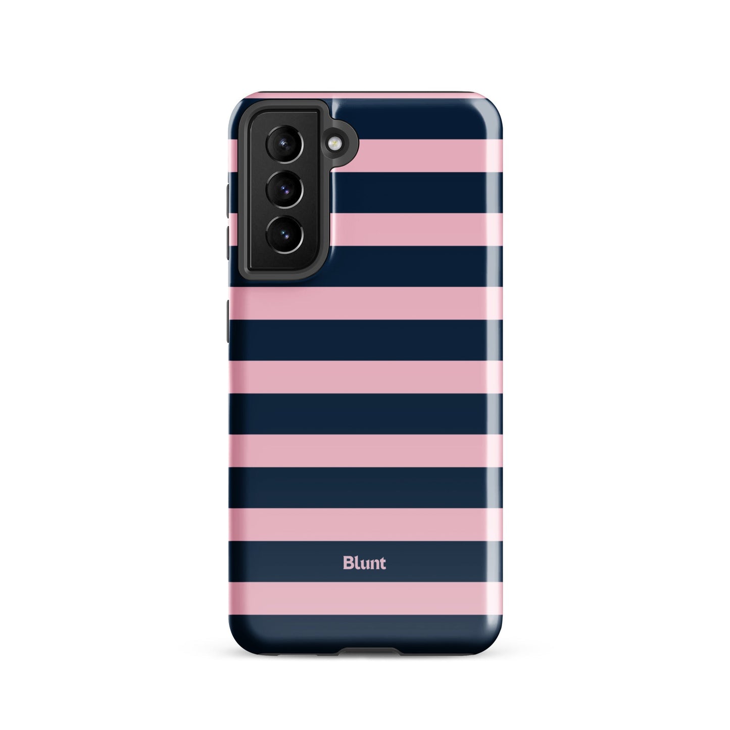 Blueberry Blush Stripe Samsung Case - Blunt Cases