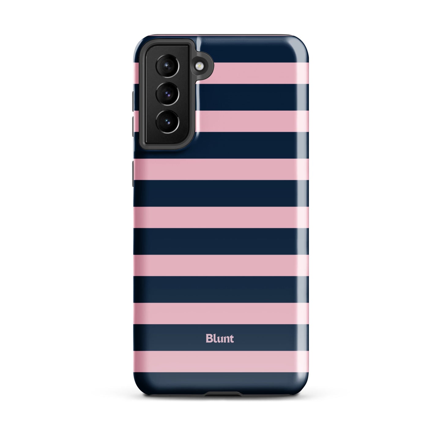Blueberry Blush Stripe Samsung Case - Blunt Cases