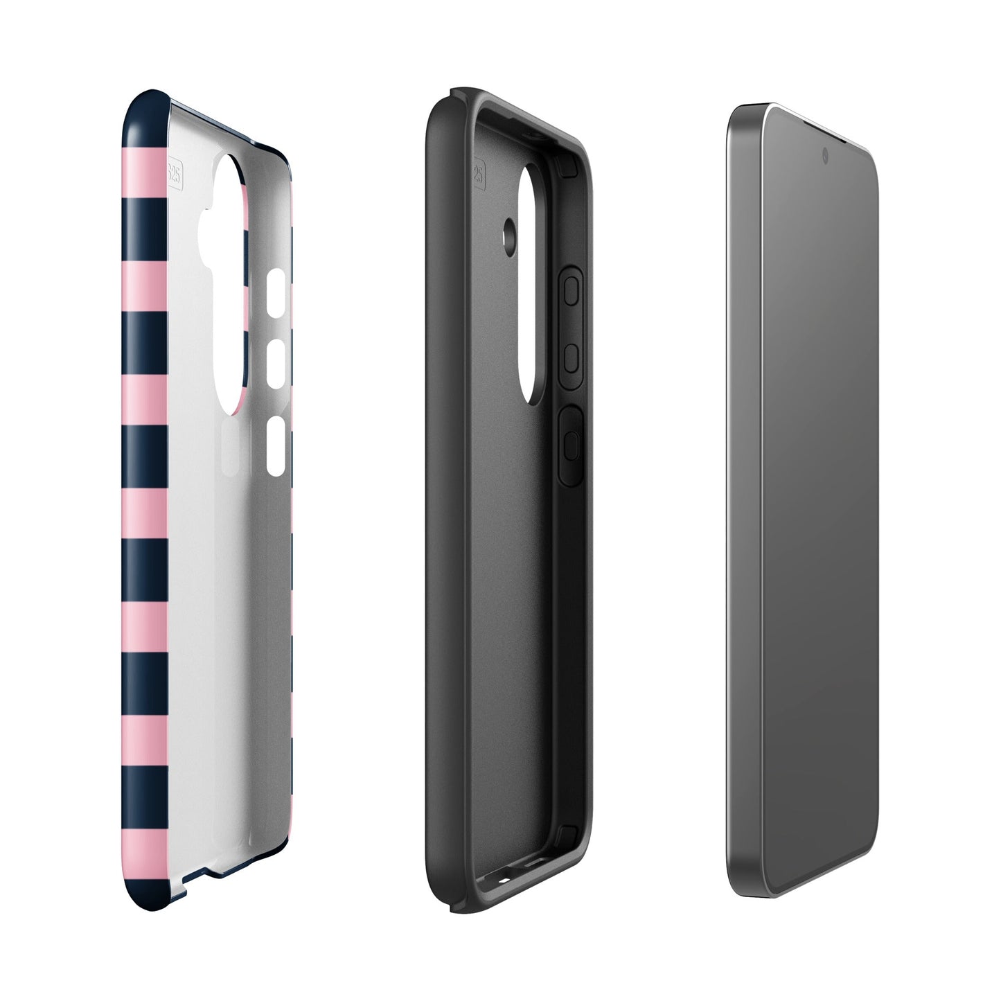 Blueberry Blush Stripe Samsung Case - Blunt Cases