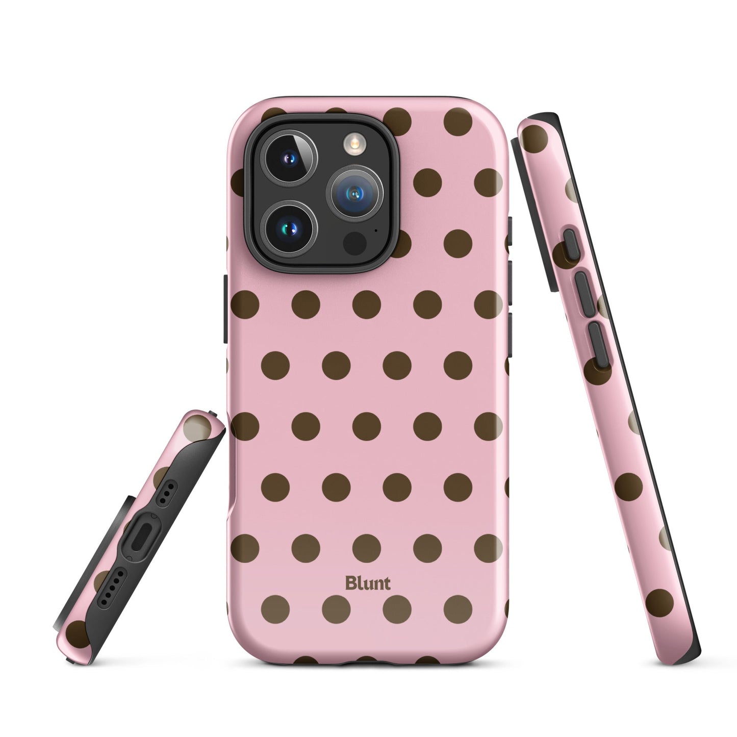 Blush Polka iPhone Case - Blunt Cases