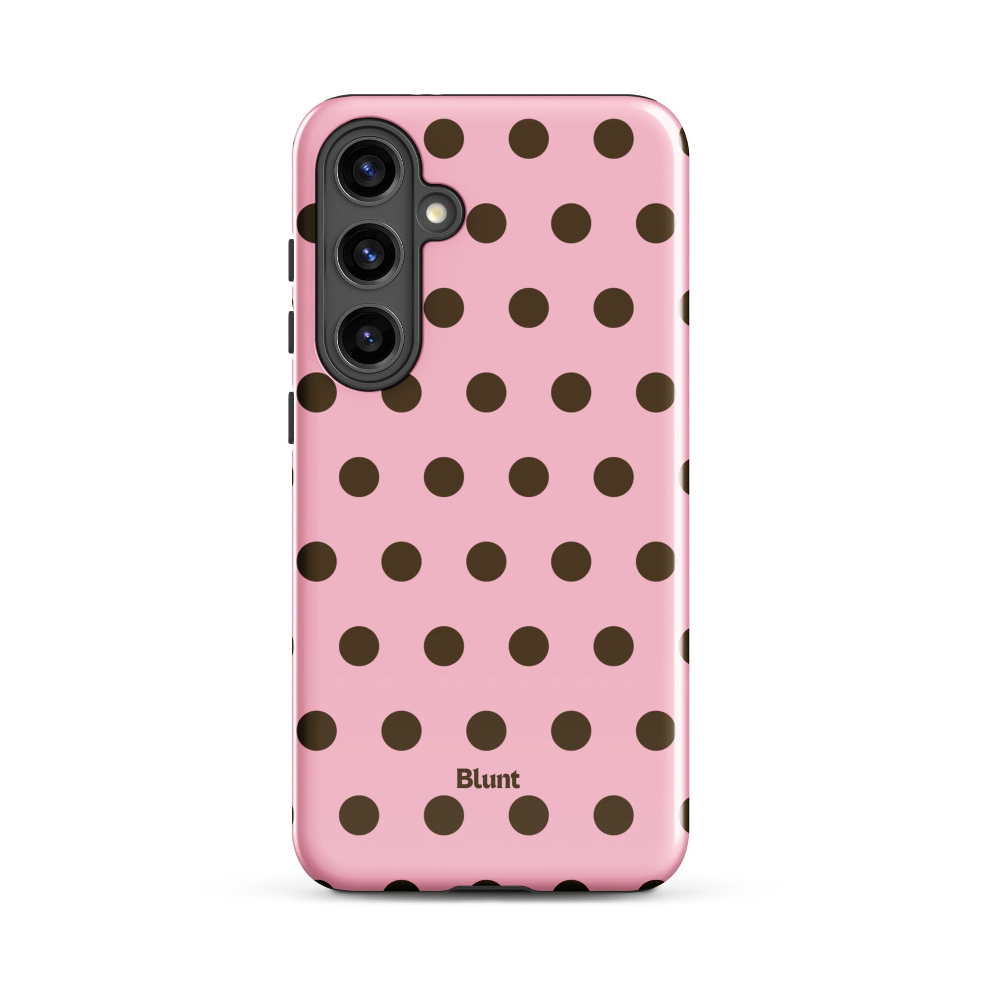 Blush Polka Samsung Case - Blunt Cases