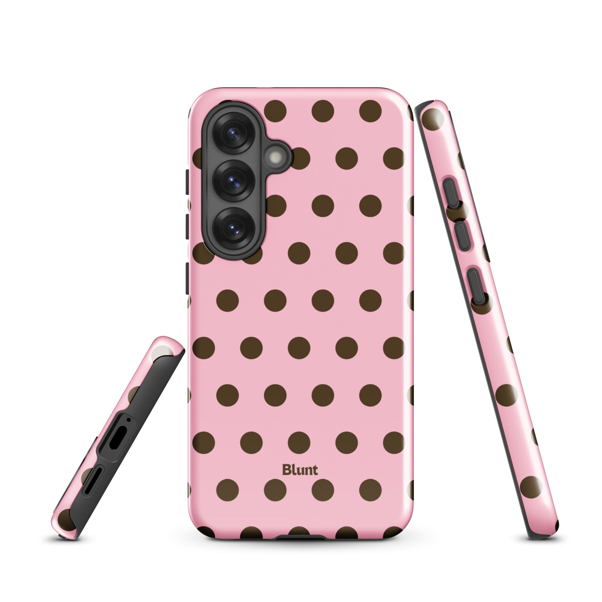 Blush Polka Samsung Case - Blunt Cases