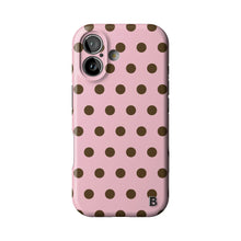 Blush Polka Statement iPhone Case