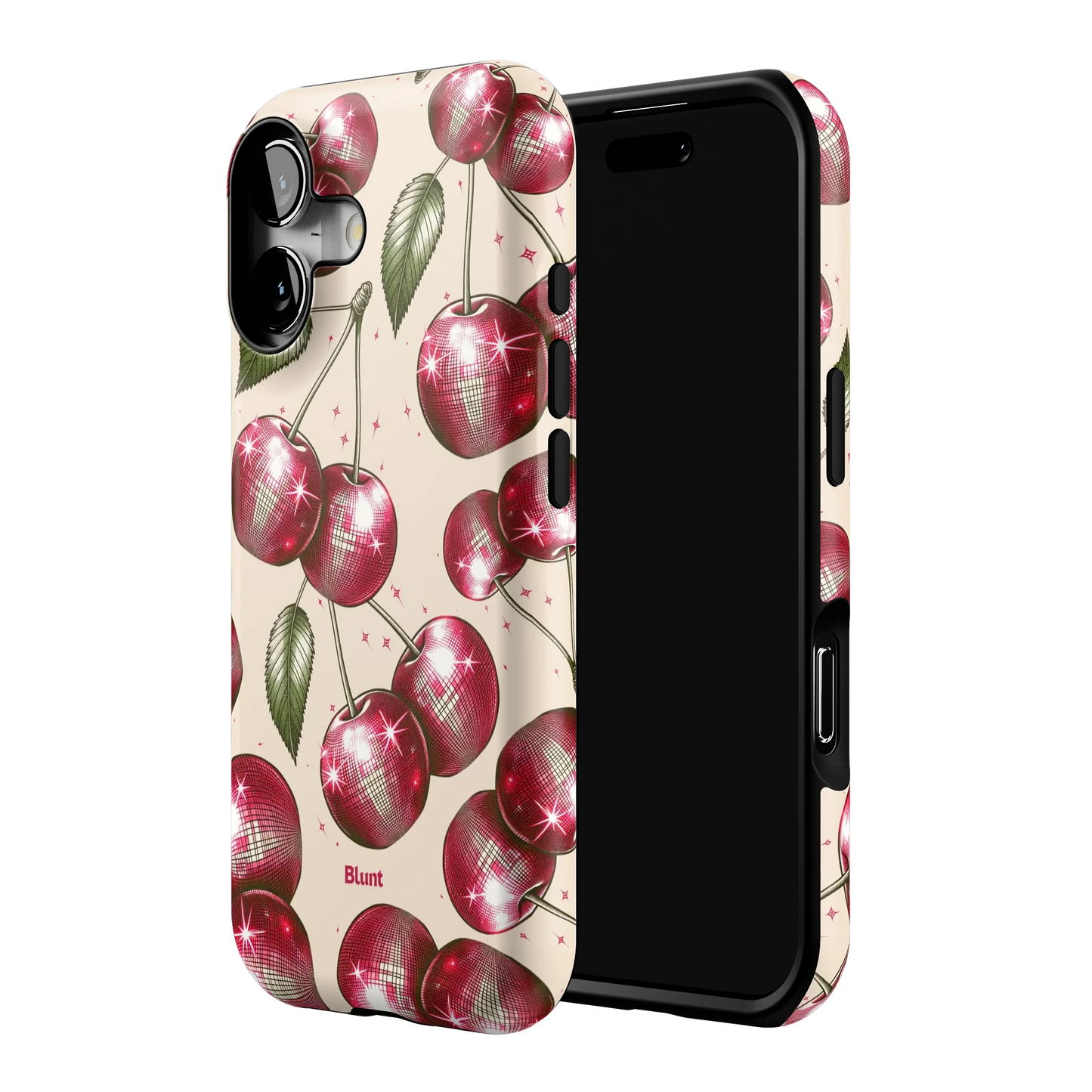Cream Cherry Party iPhone Case