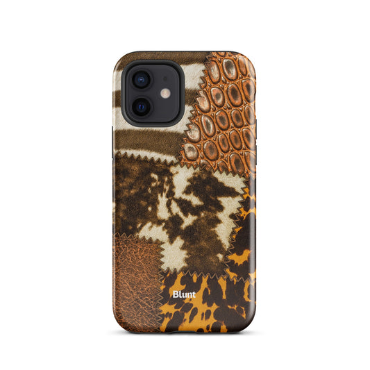 Bronze Hide iPhone Case - Blunt Cases