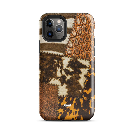 Bronze Hide iPhone Case - Blunt Cases