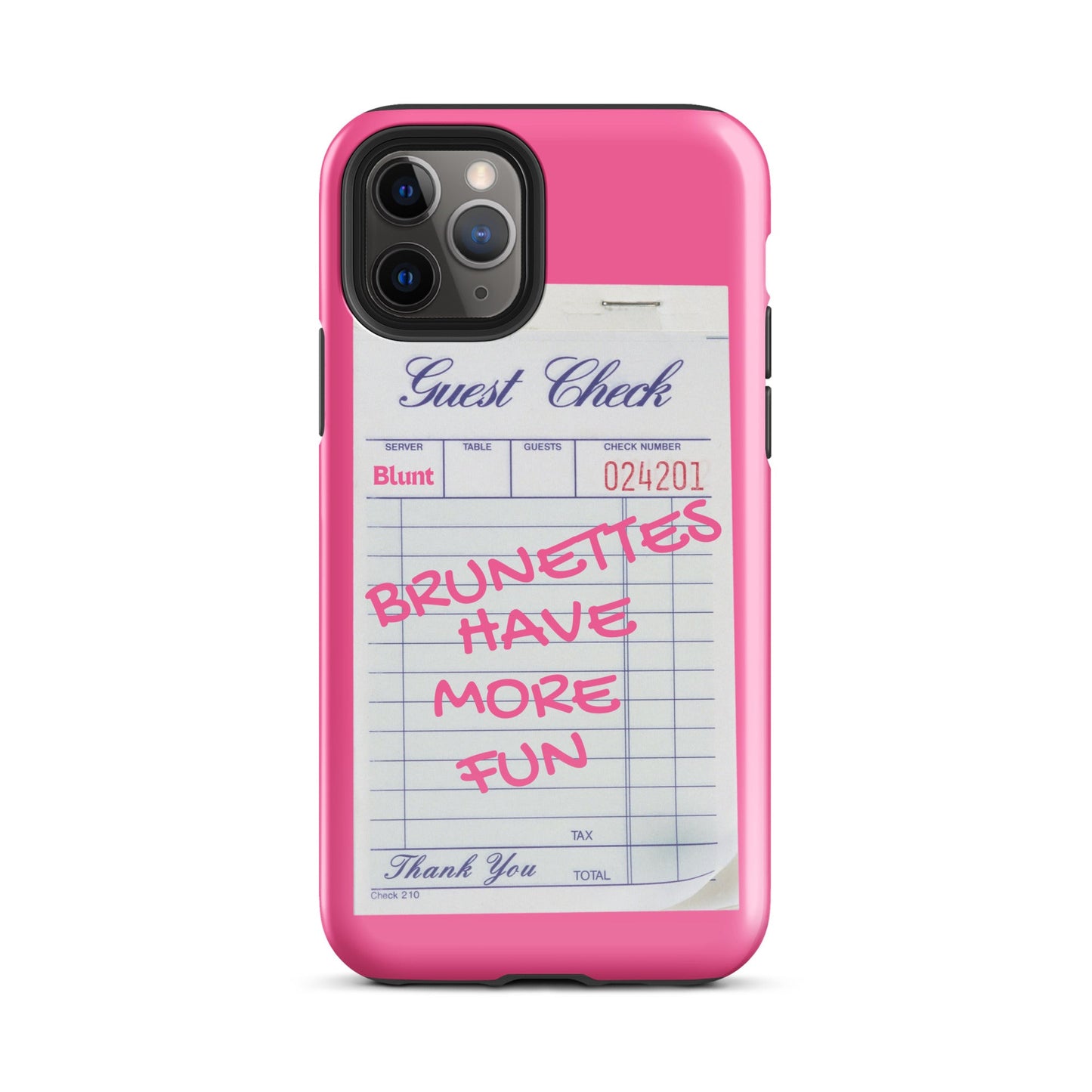 Brunettes Have More Fun iPhone Case - blunt cases