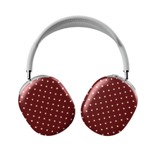 Burgundy Dot AirPod Max Case