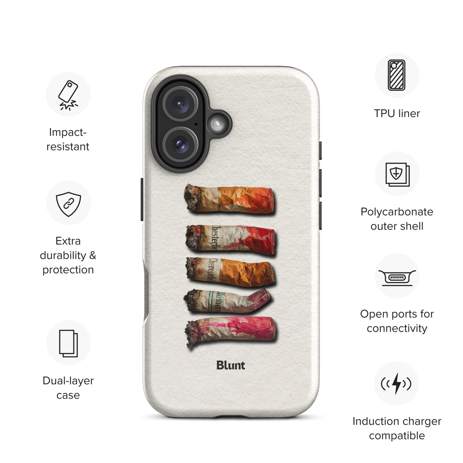 Burnout iPhone Case - Blunt Cases