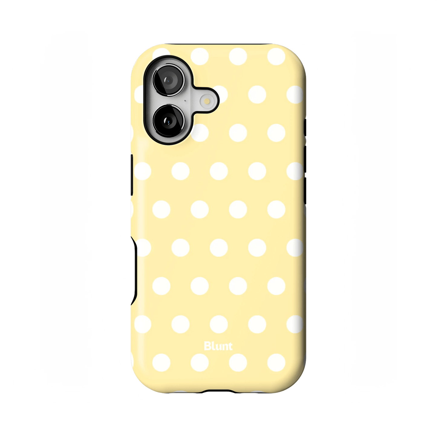 Butter Cream Polka iPhone Case - Blunt Cases