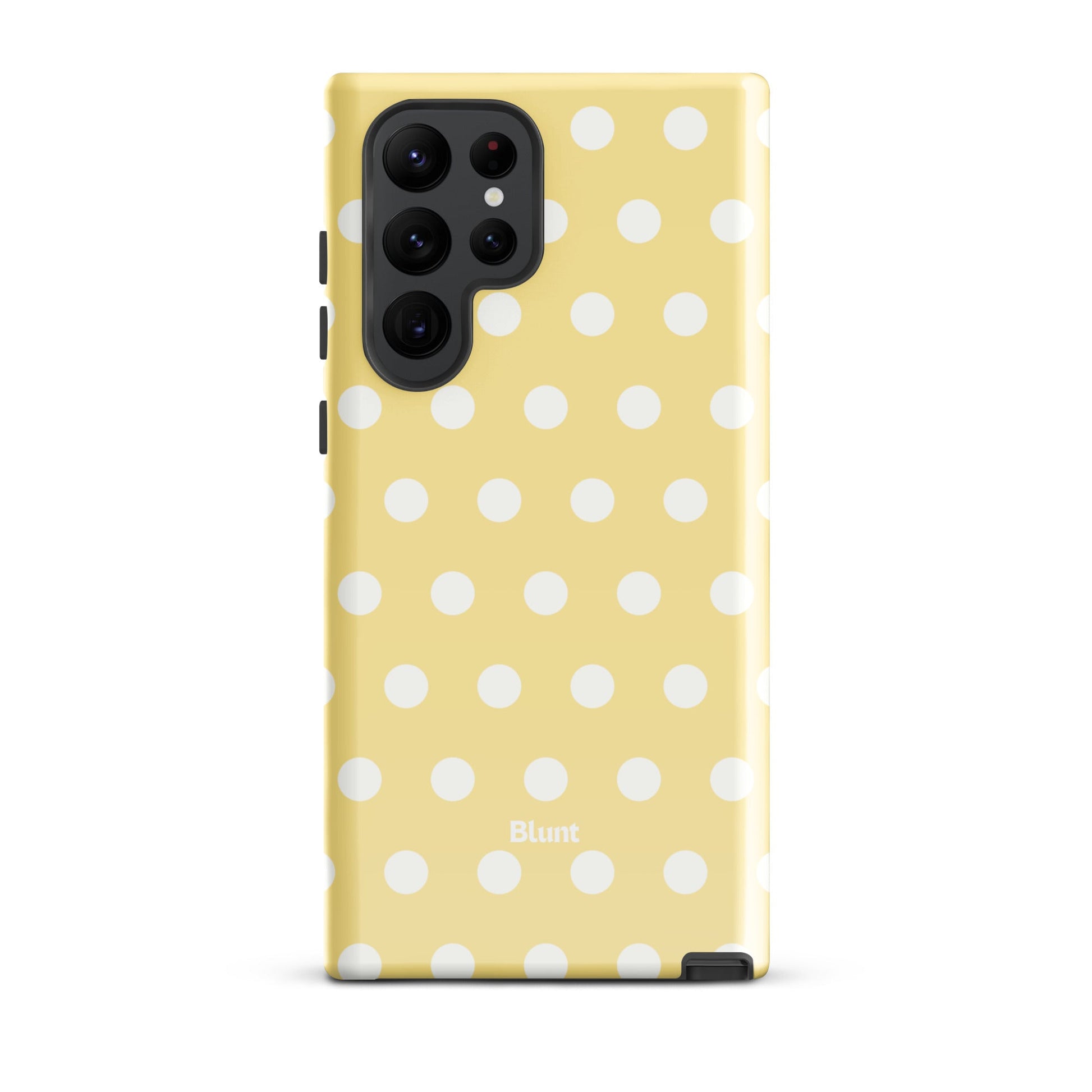 Butter Cream Polka Samsung Case - Blunt Cases