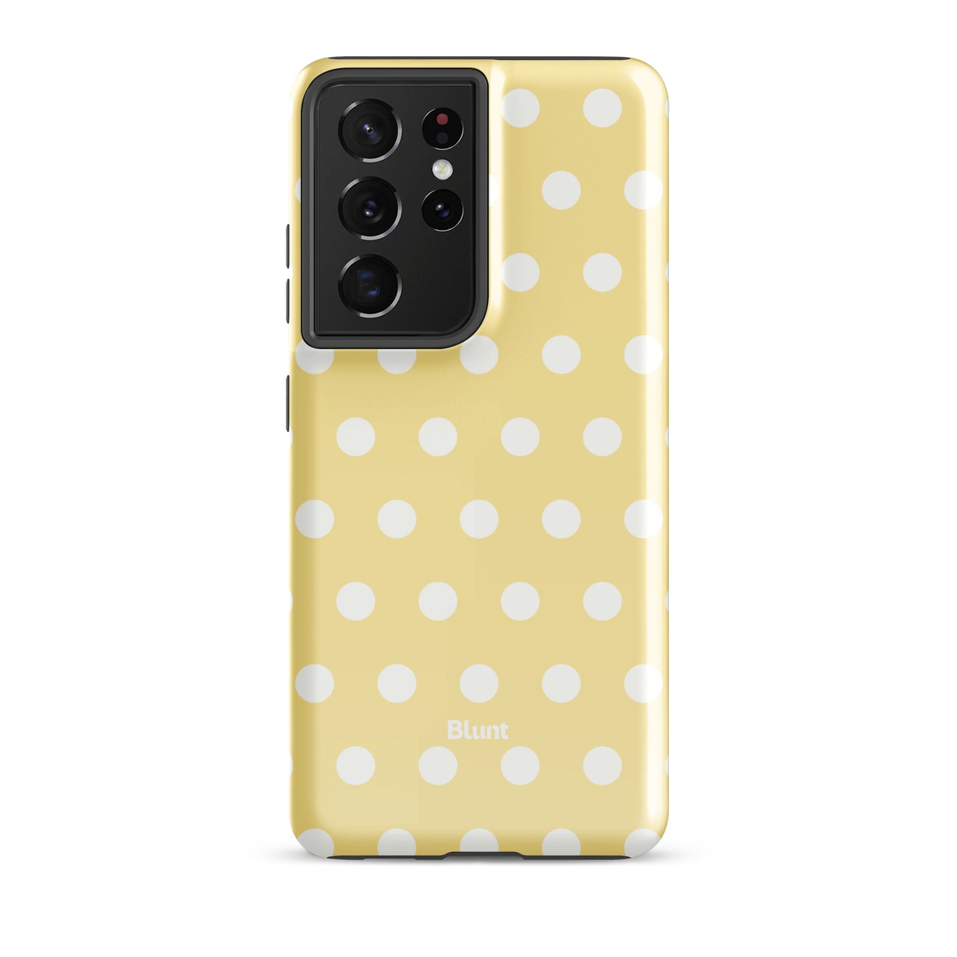 Butter Cream Polka Samsung Case - Blunt Cases