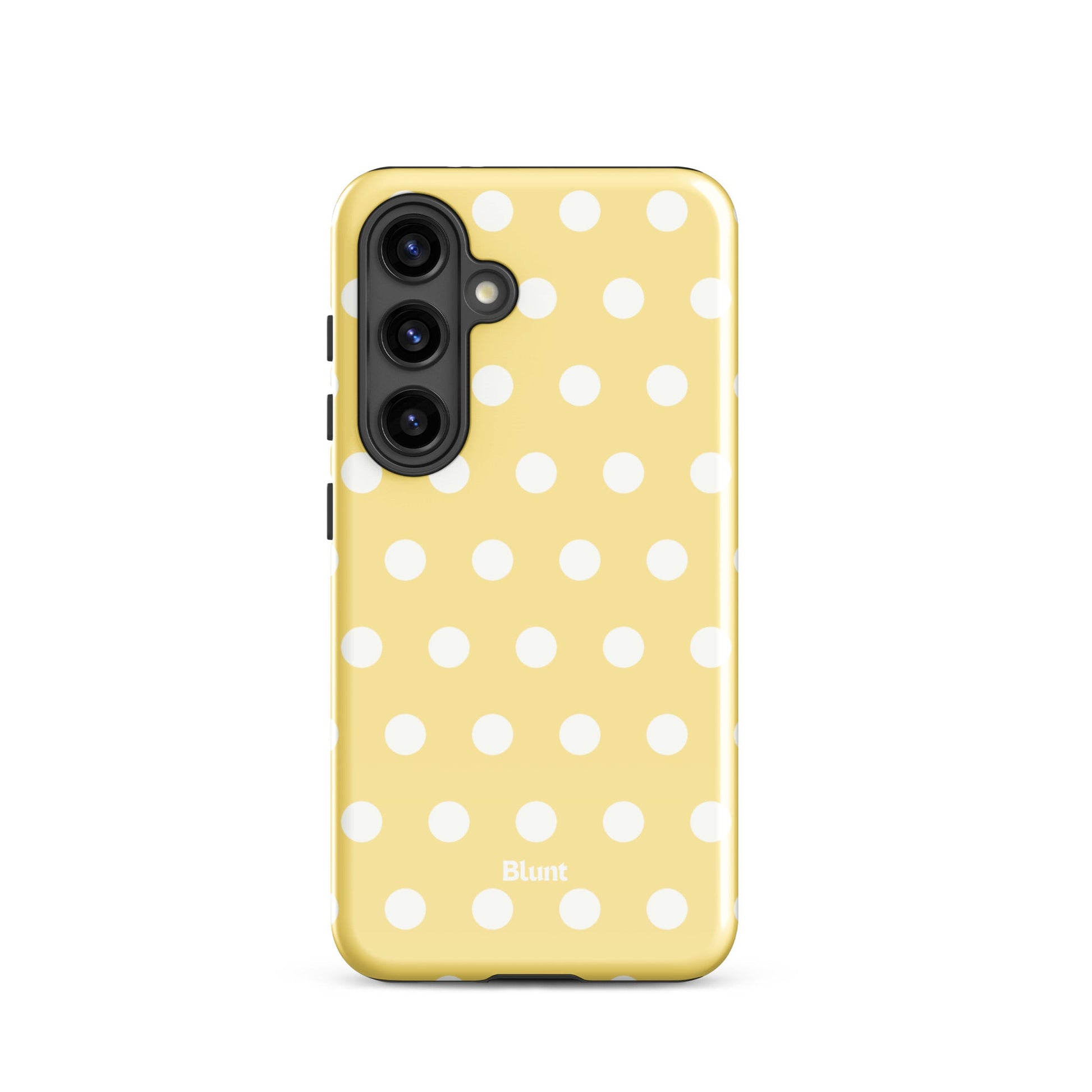 Butter Cream Polka Samsung Case - Blunt Cases