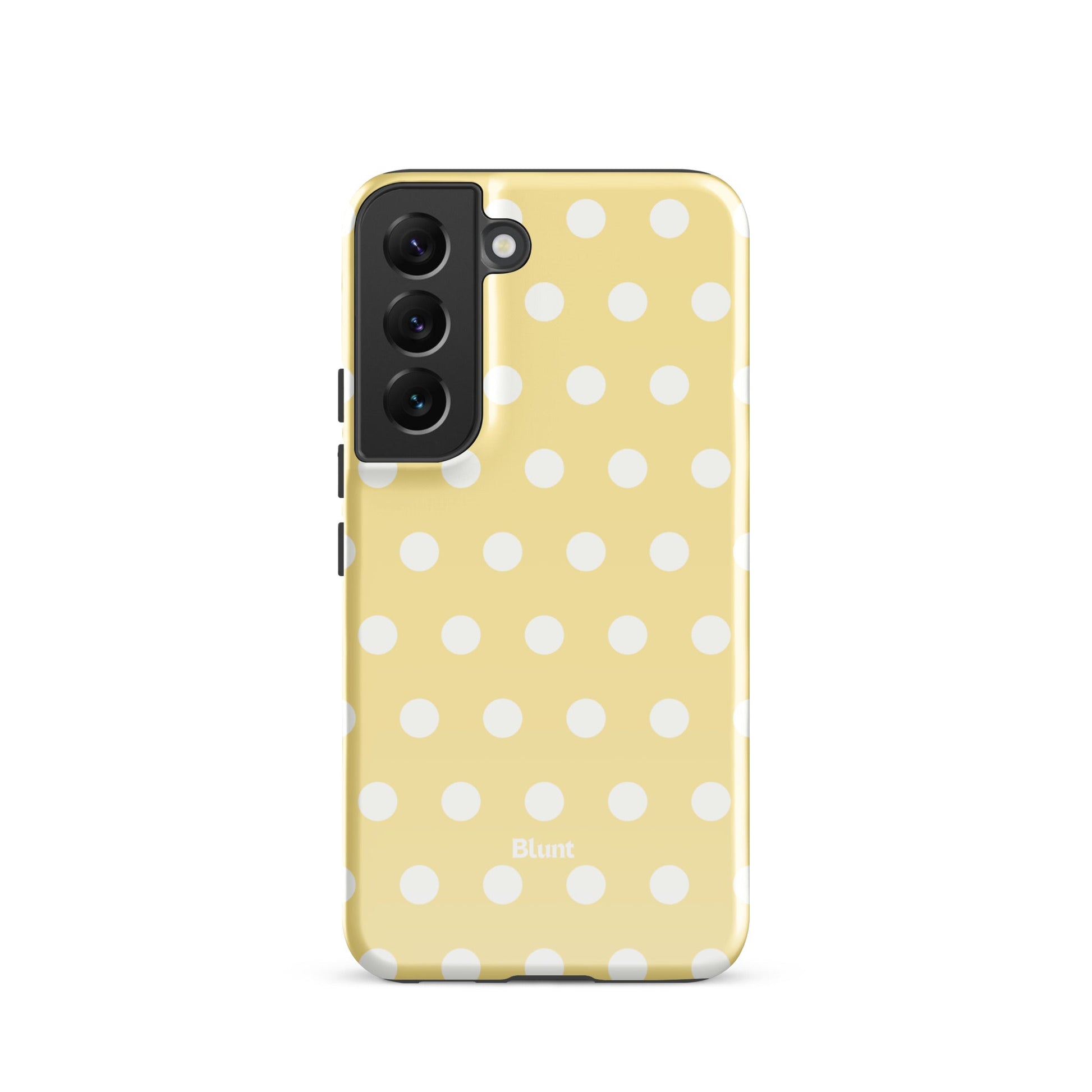 Butter Cream Polka Samsung Case - Blunt Cases