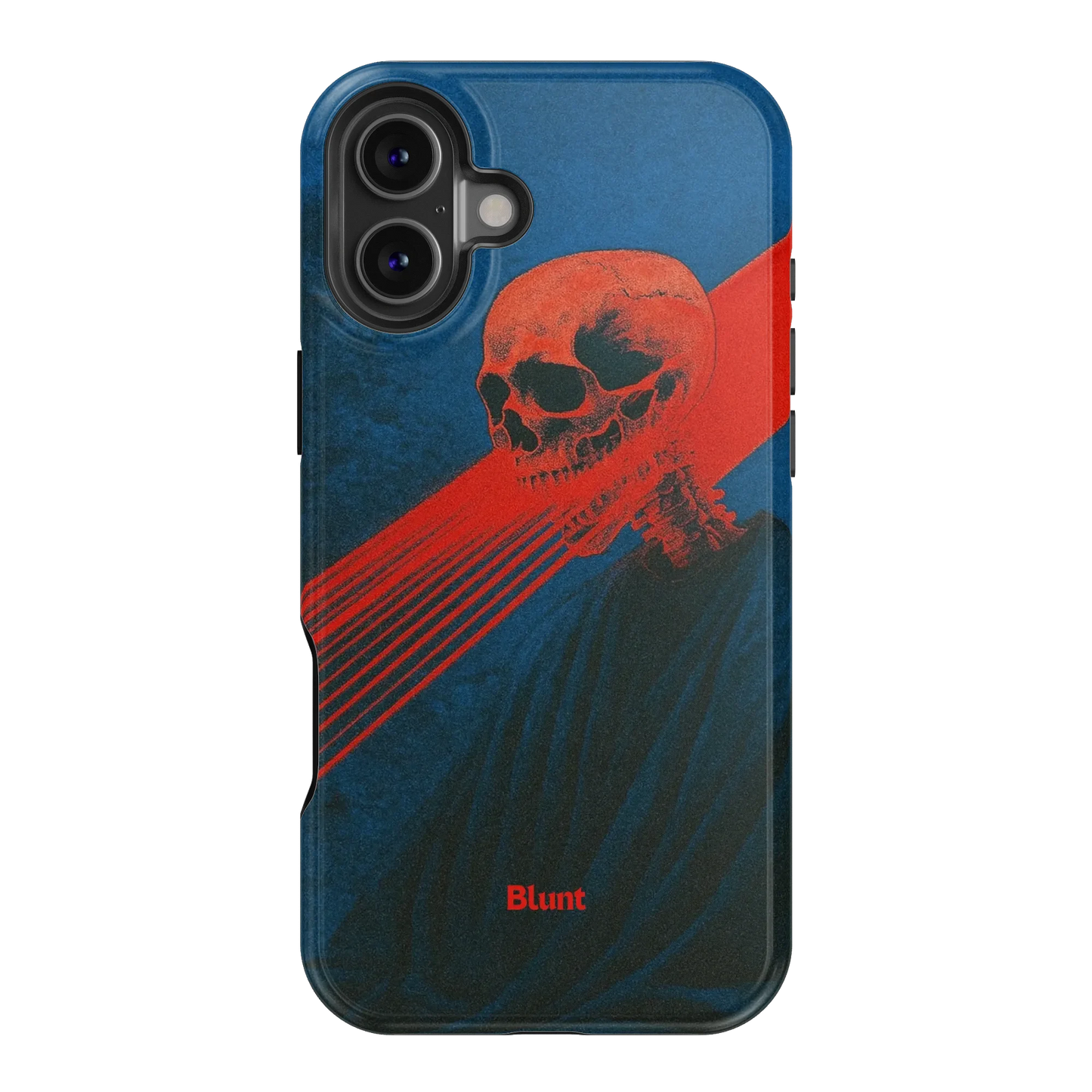 Crimson Slash iPhone Case