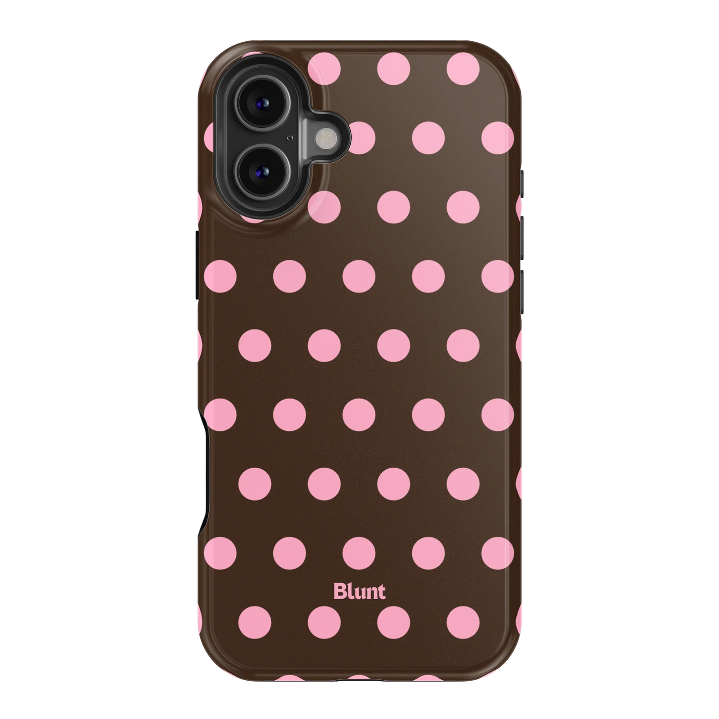 Chocolate Polka iPhone Case