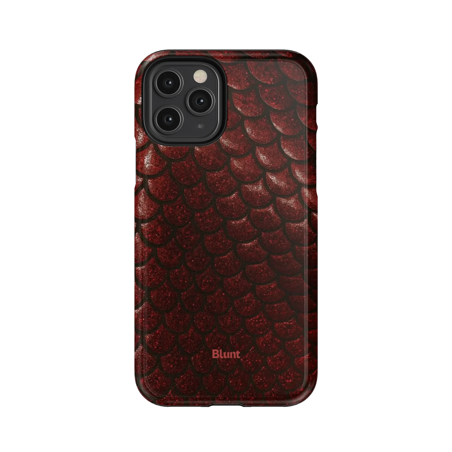 Crimson Depth iPhone Case