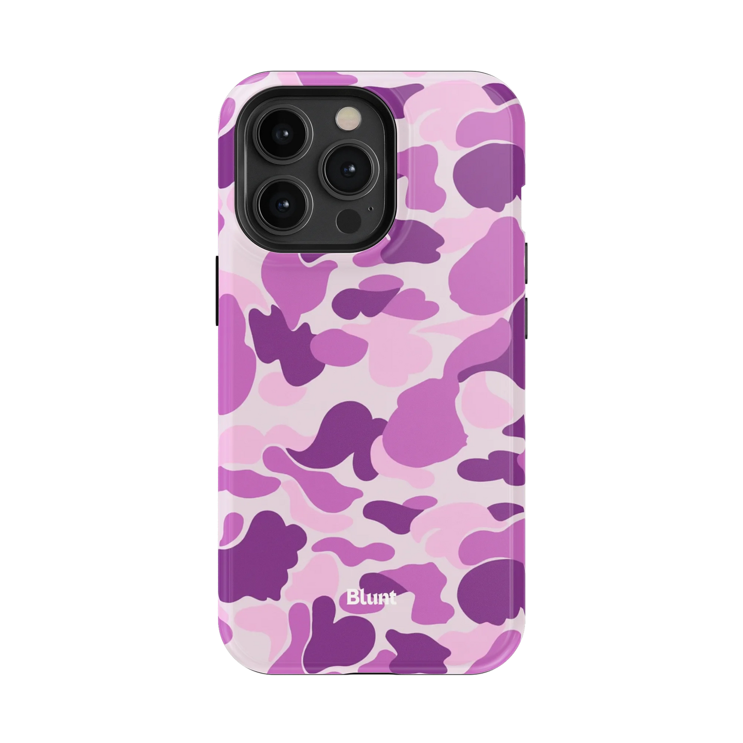 Purple Camo iPhone Case