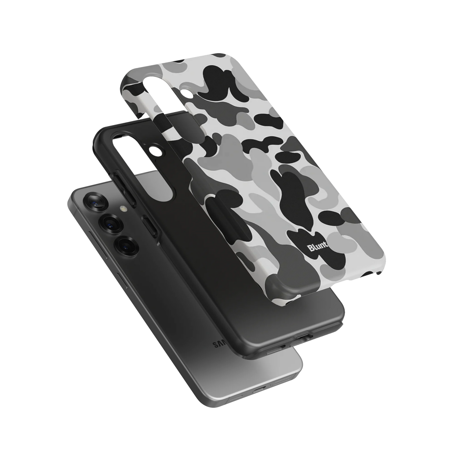 Grey Camo Samsung Case