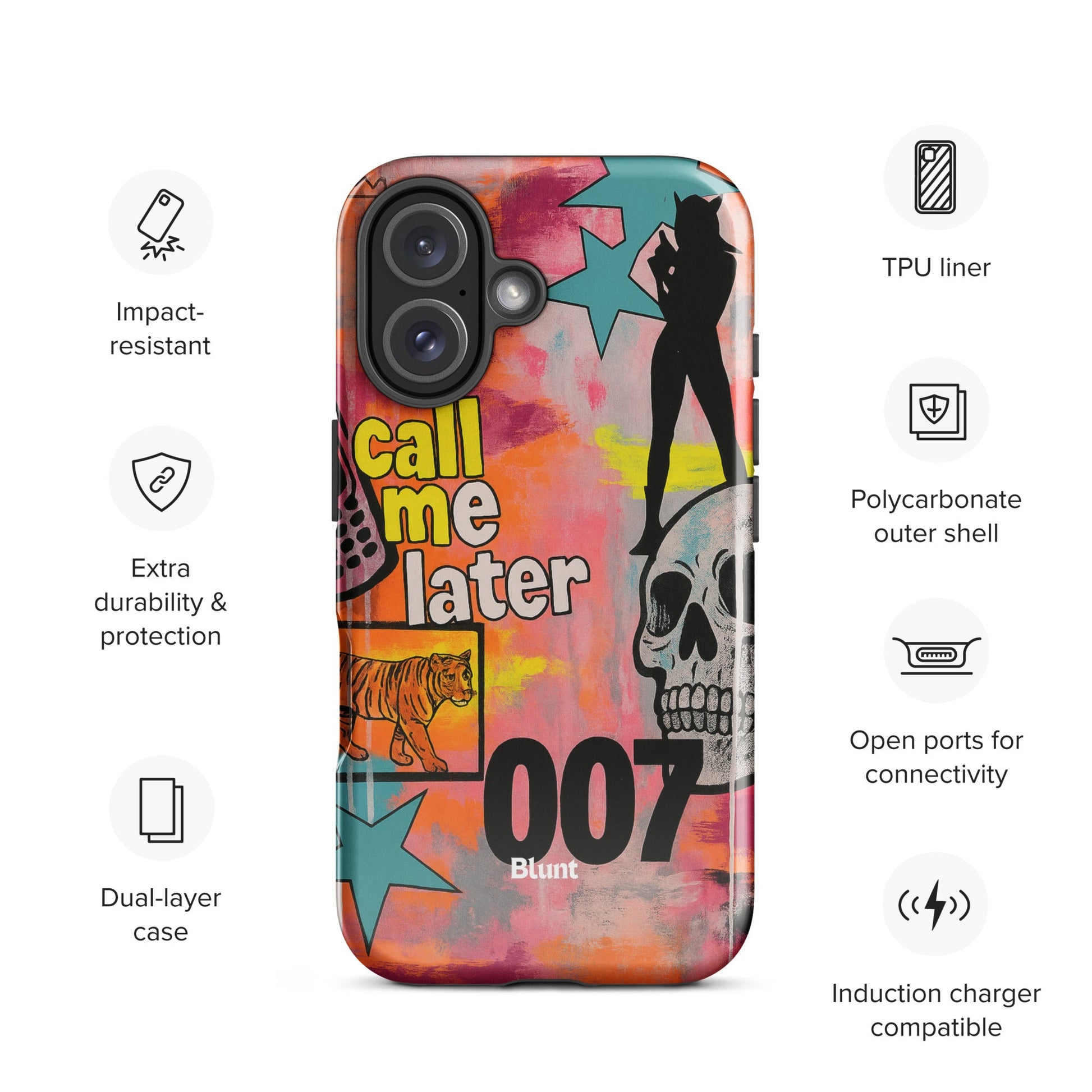 Call Me iPhone Case - Blunt Cases