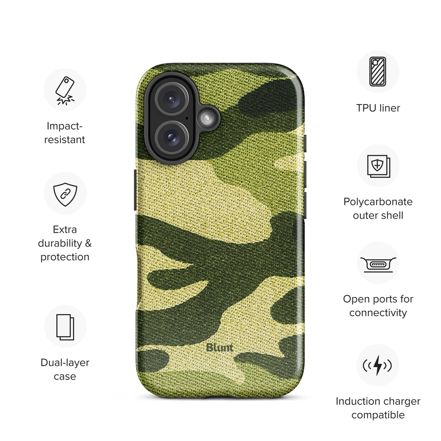 Camo iPhone Case - Blunt Cases