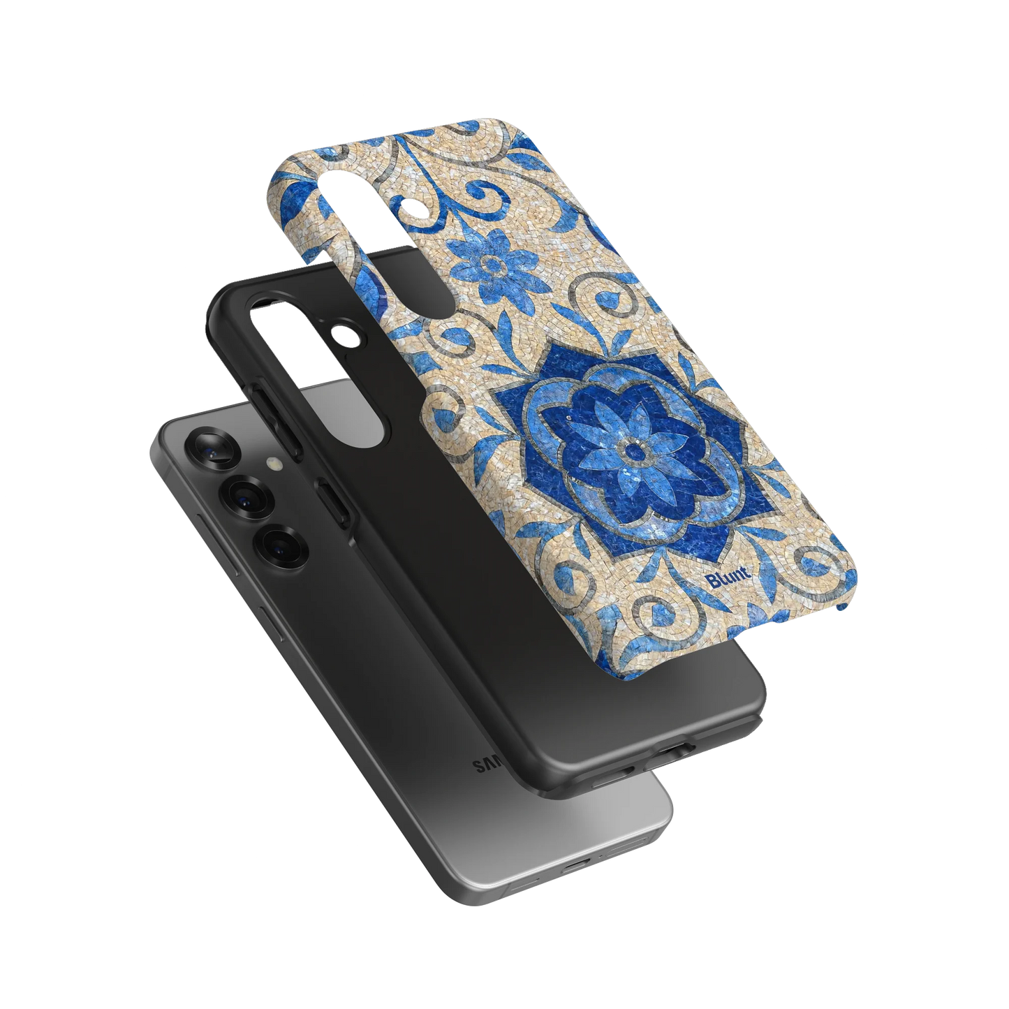 Blue Bloom Samsung Case
