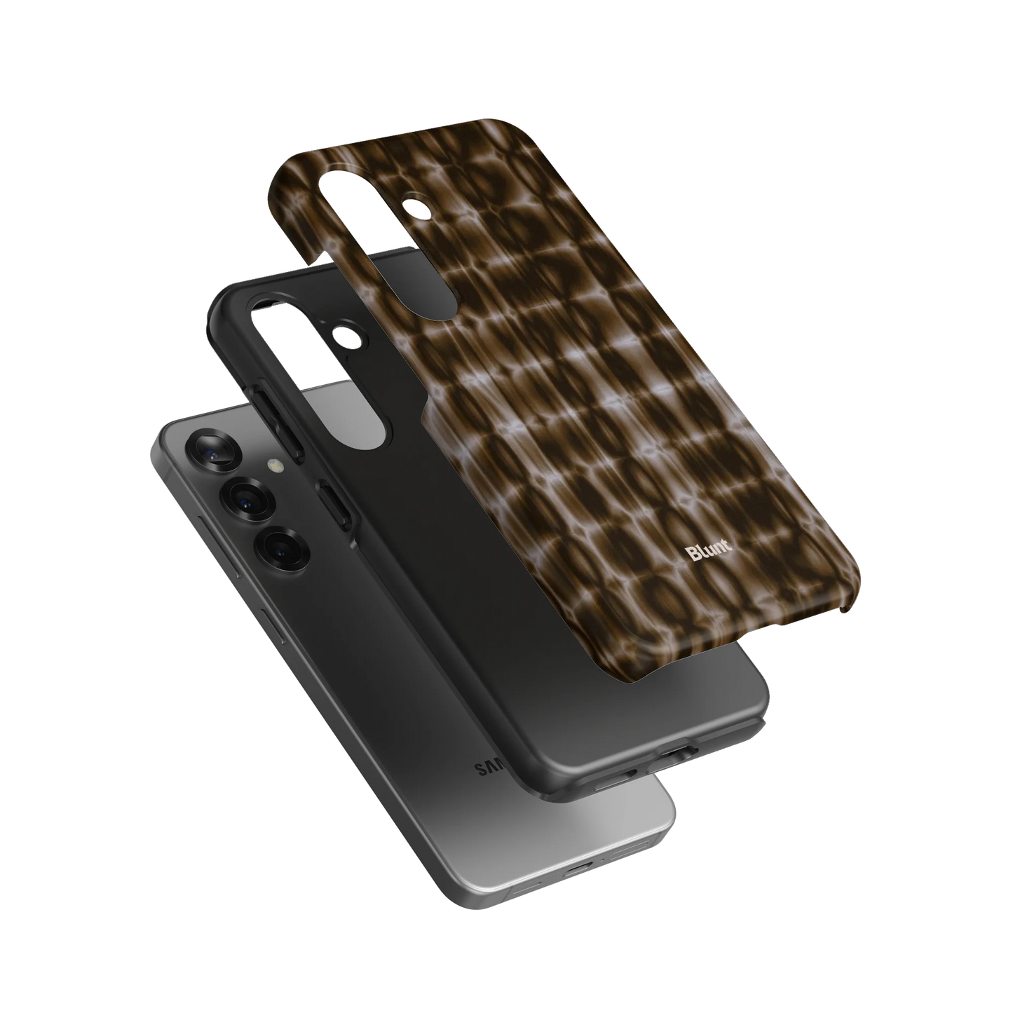 Brown Ripple Samsung Case