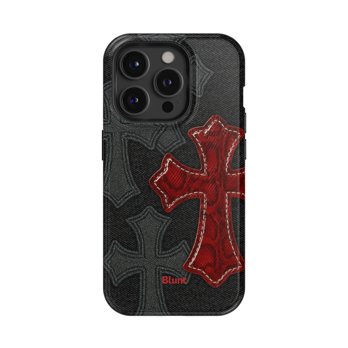 Crimson Cross iPhone Case