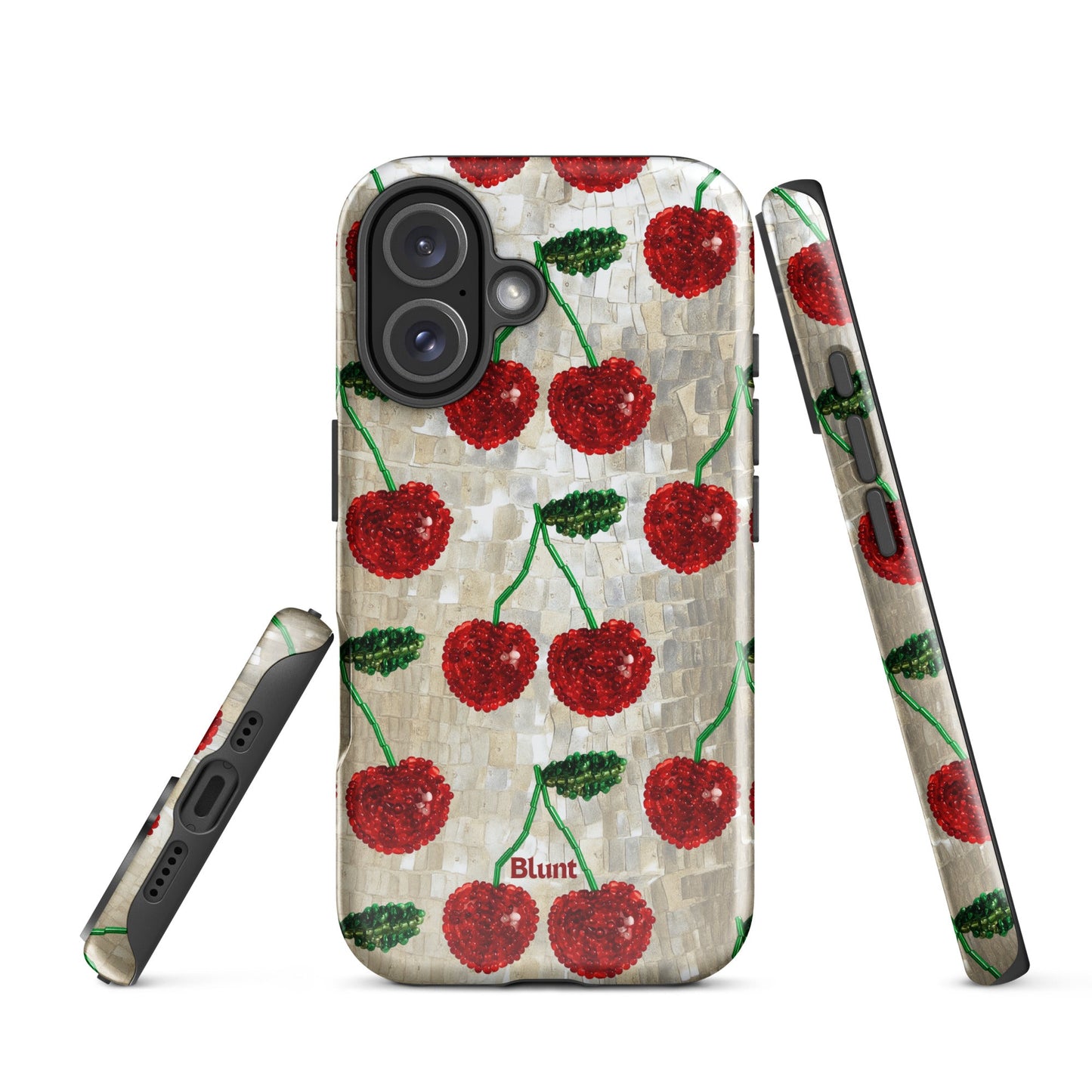 Cherry Luxe iPhone Case - Blunt Cases