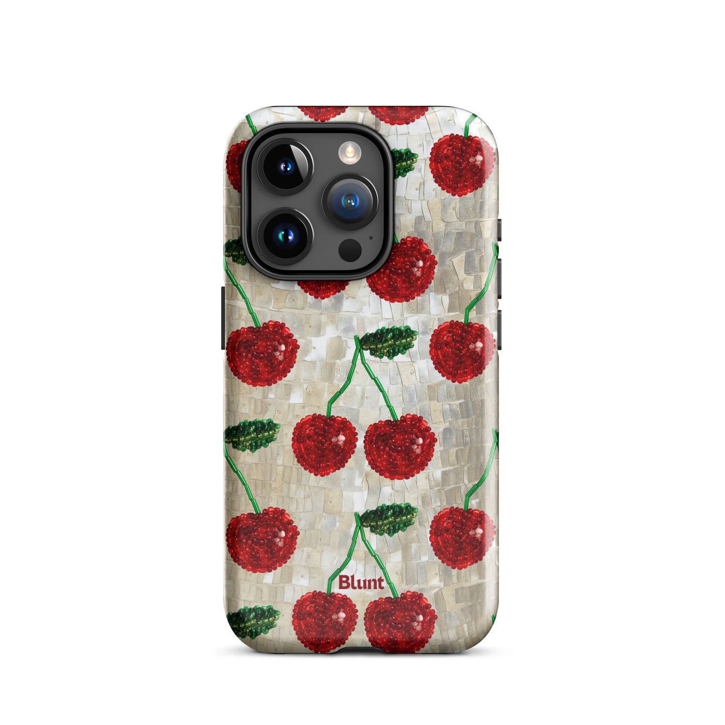 Cherry Luxe iPhone Case - Blunt Cases