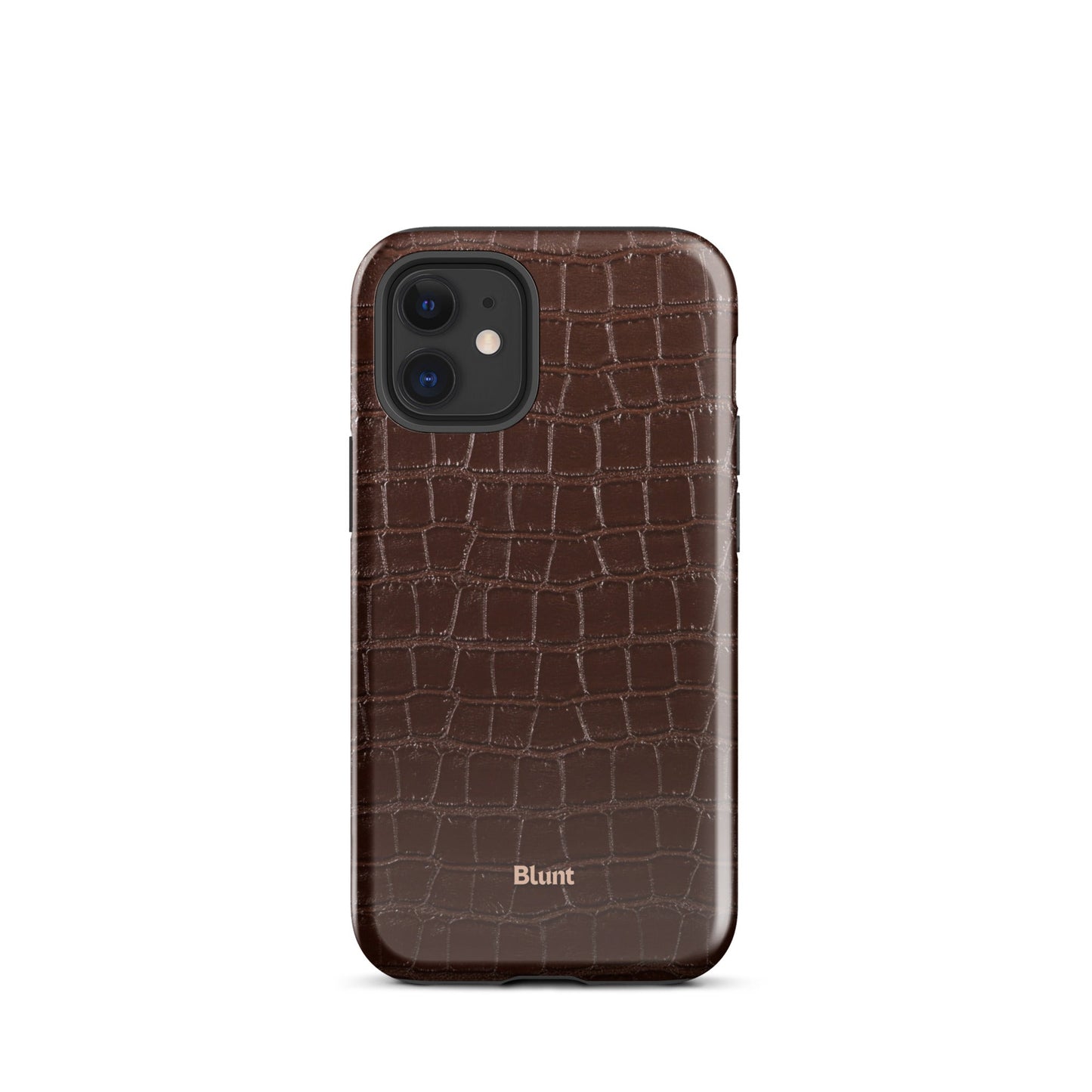 Chestnut Croc iPhone Case - Blunt Cases