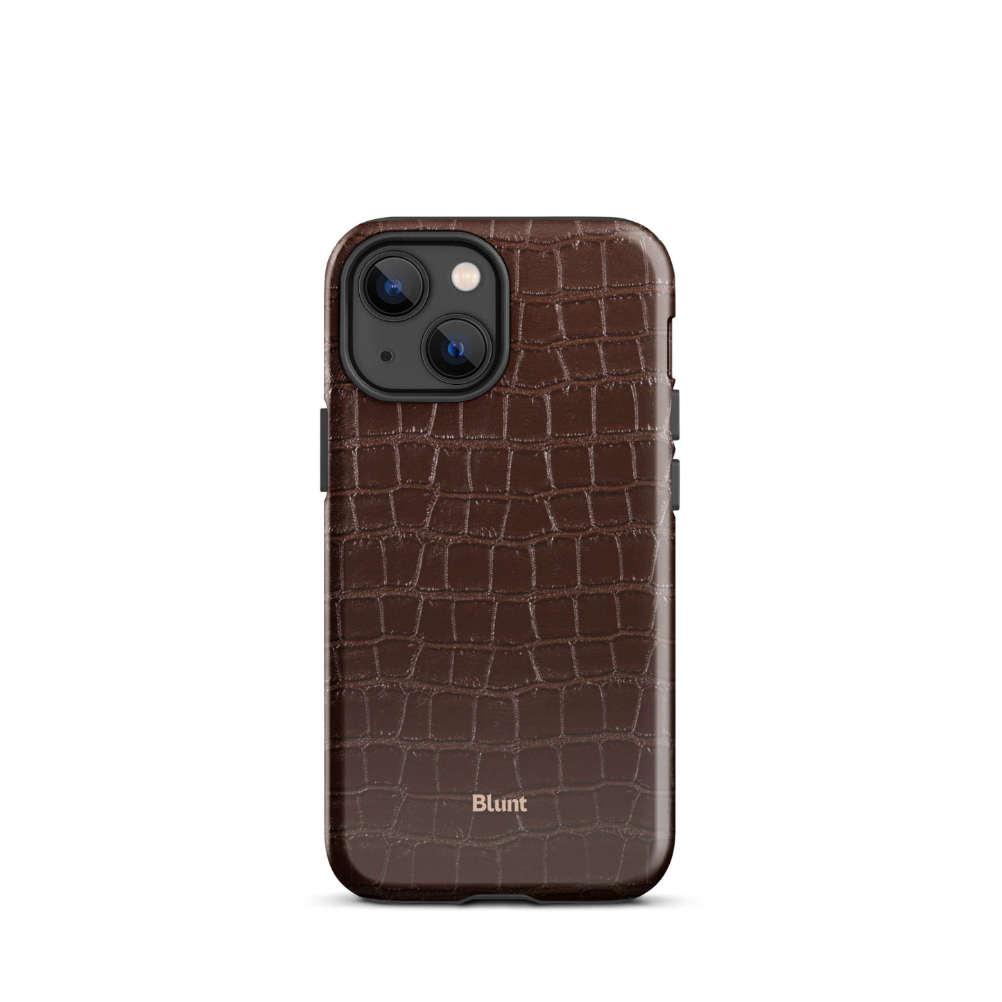 Chestnut Croc iPhone Case - Blunt Cases