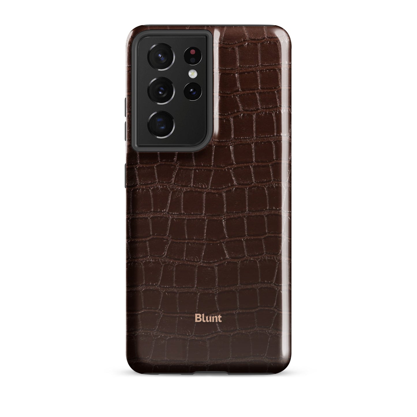 Chestnut Croc Samsung Case - Blunt Cases