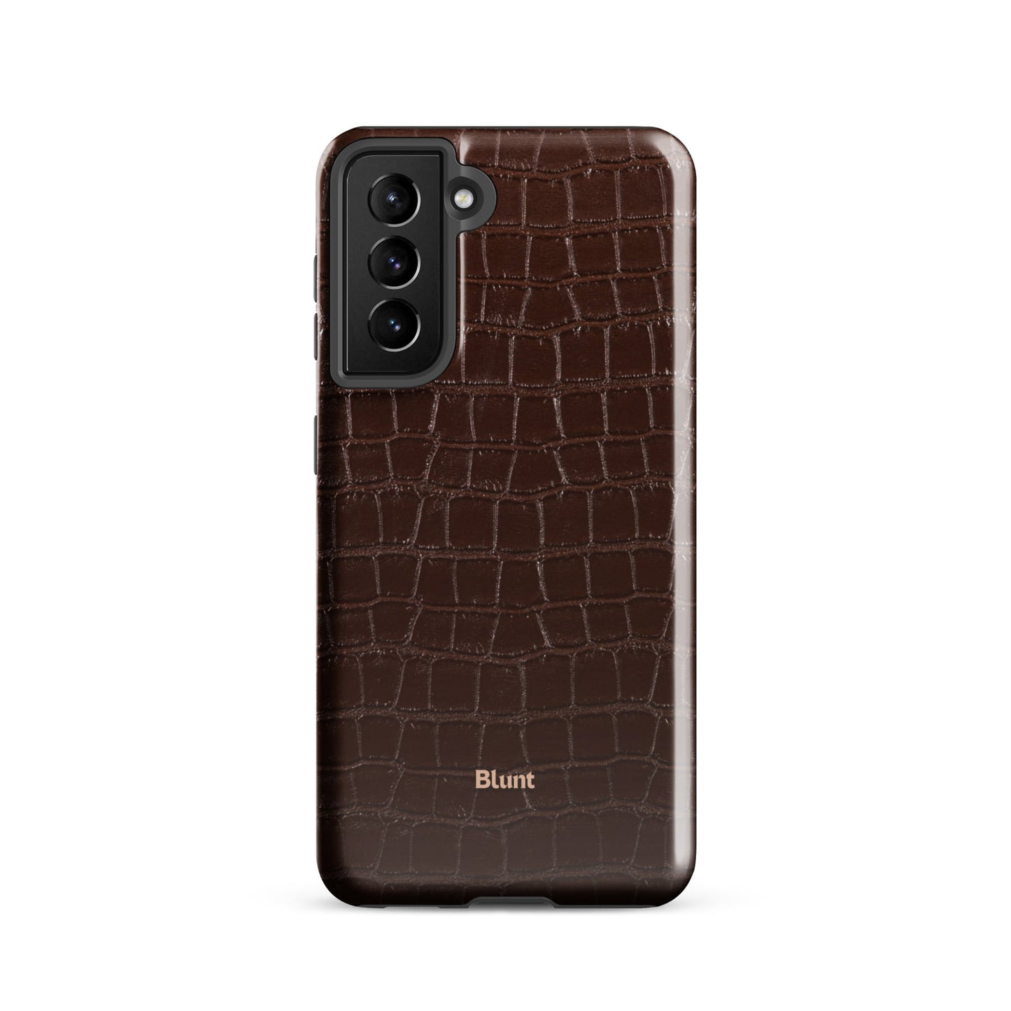 Chestnut Croc Samsung Case - Blunt Cases