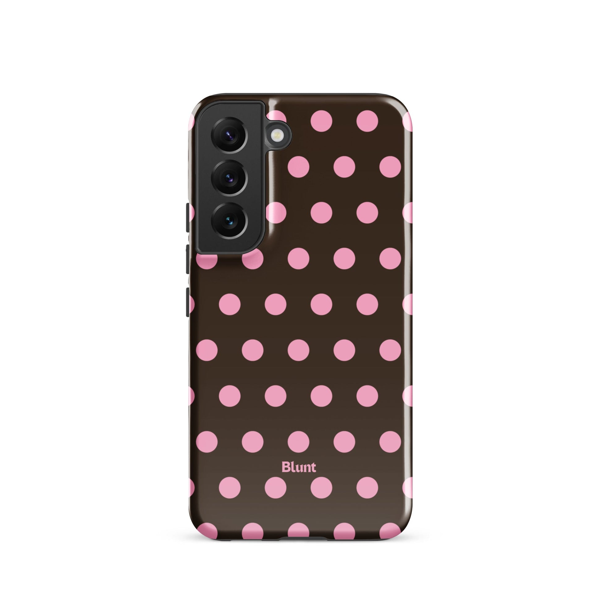 Chocolate Polka Samsung Case - Blunt Cases