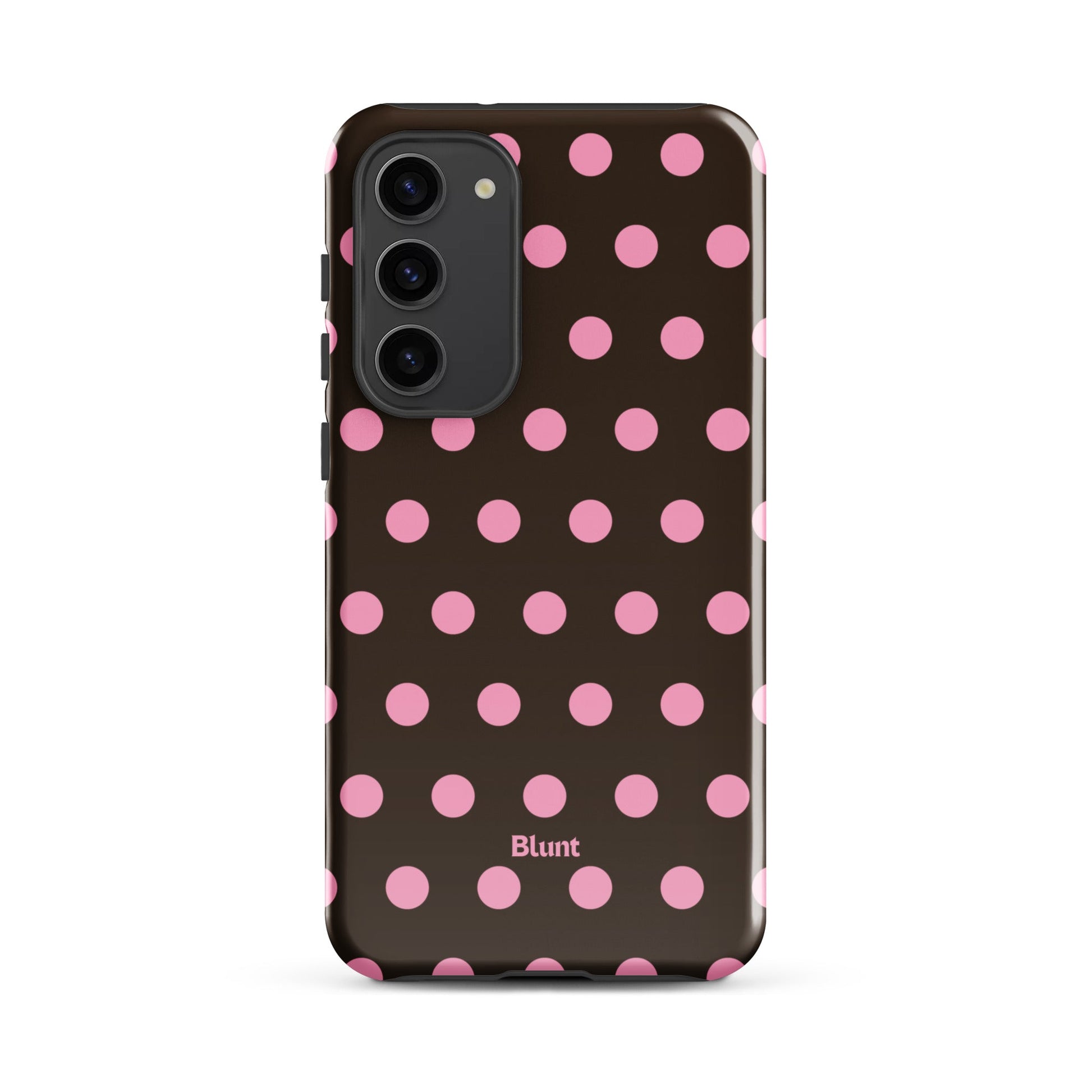 Chocolate Polka Samsung Case - Blunt Cases