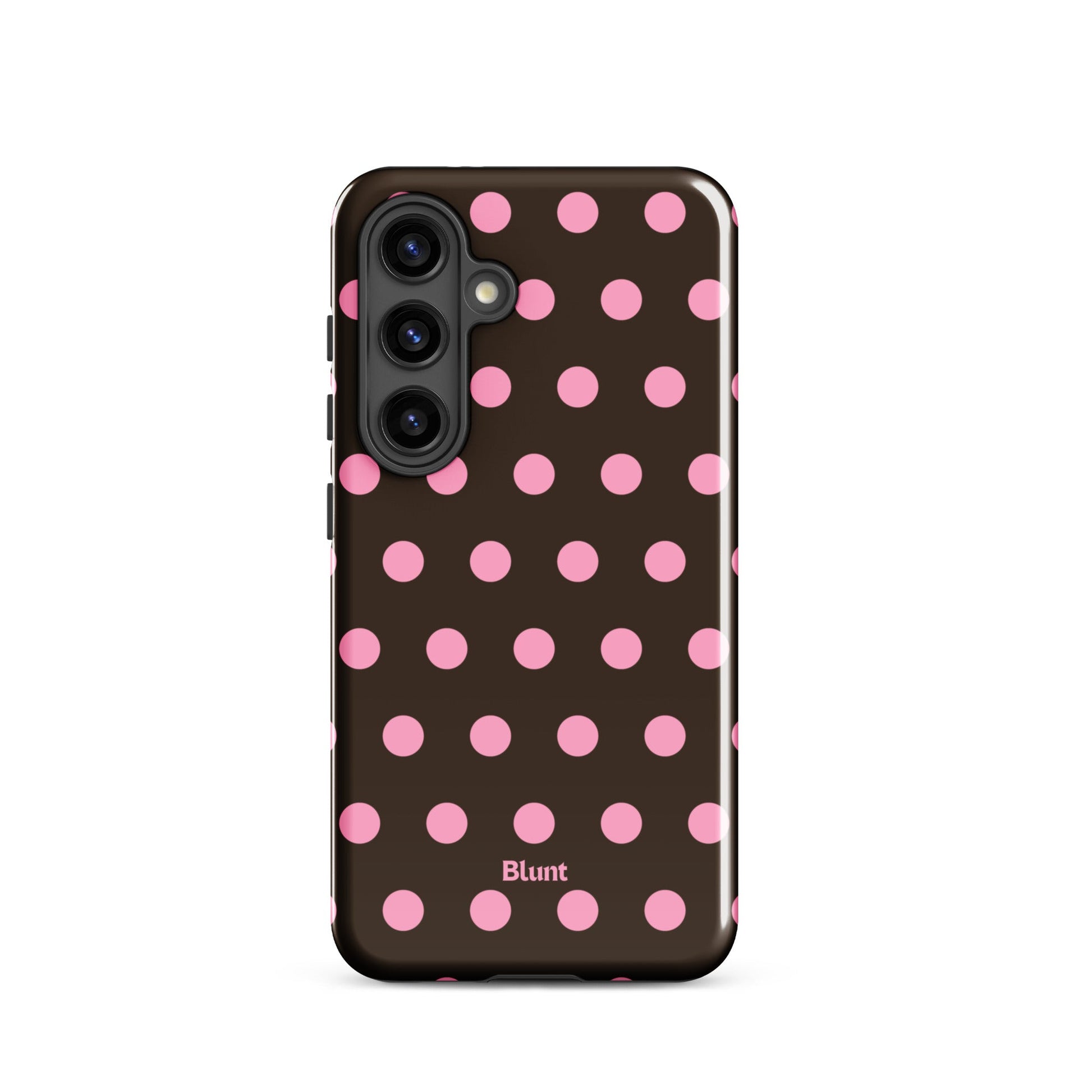 Chocolate Polka Samsung Case - Blunt Cases