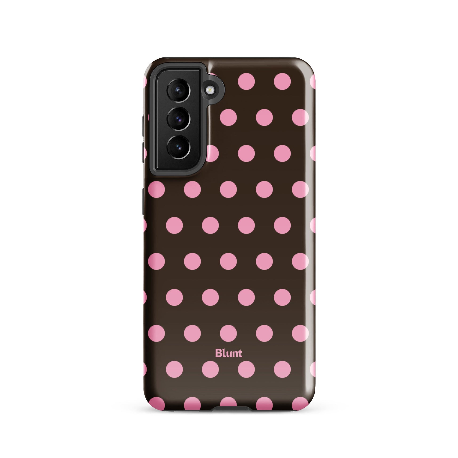 Chocolate Polka Samsung Case - Blunt Cases