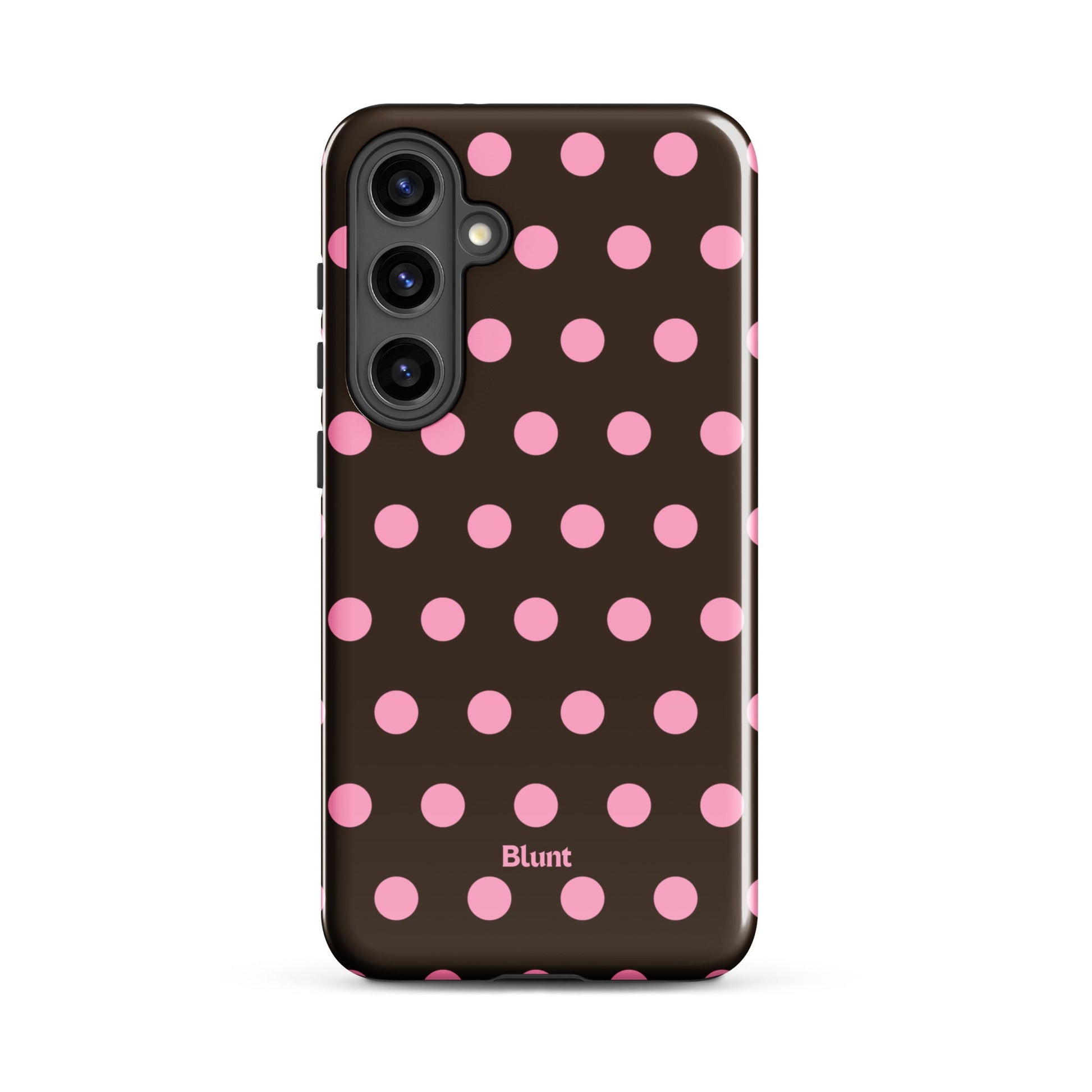Chocolate Polka Samsung Case - Blunt Cases