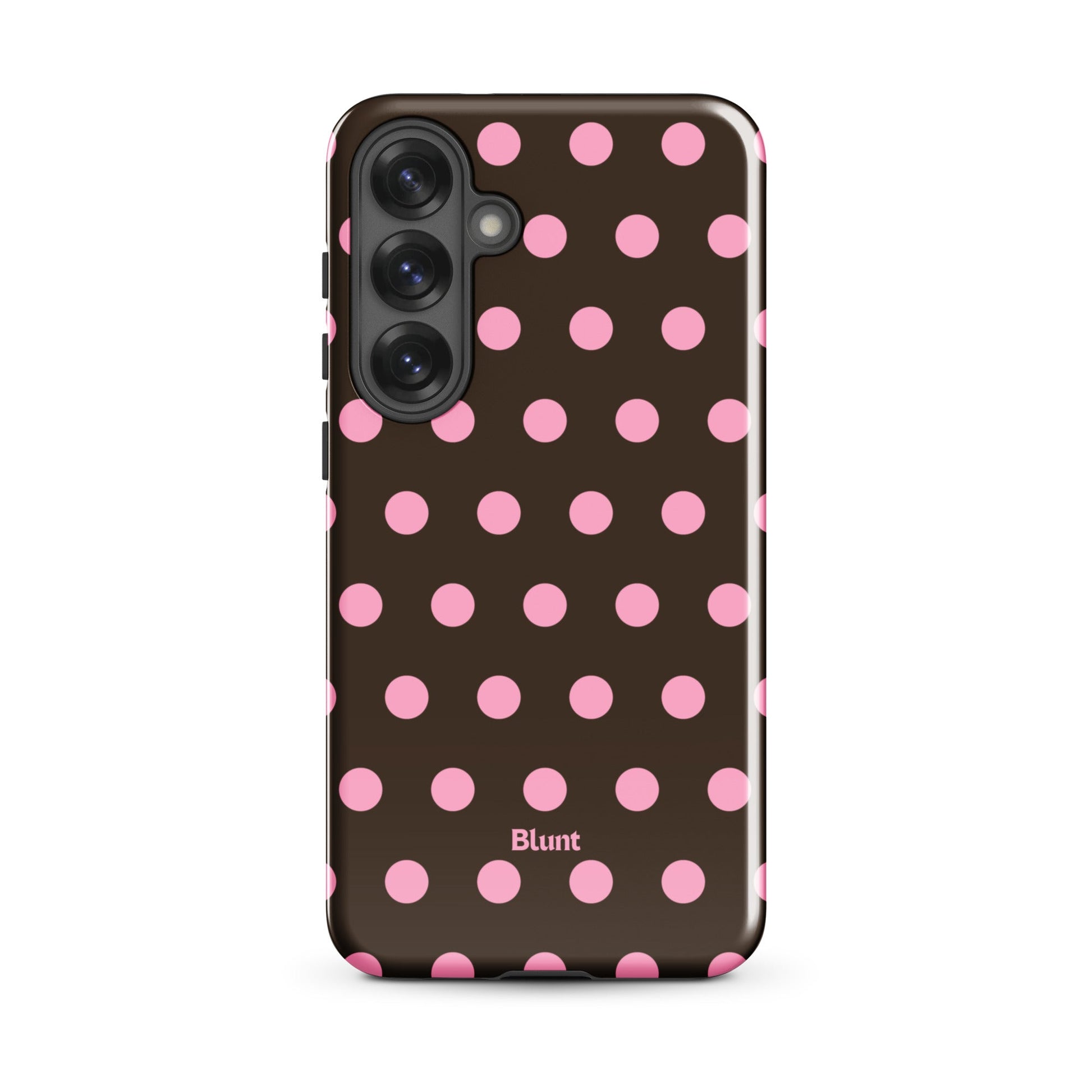 Chocolate Polka Samsung Case - Blunt Cases