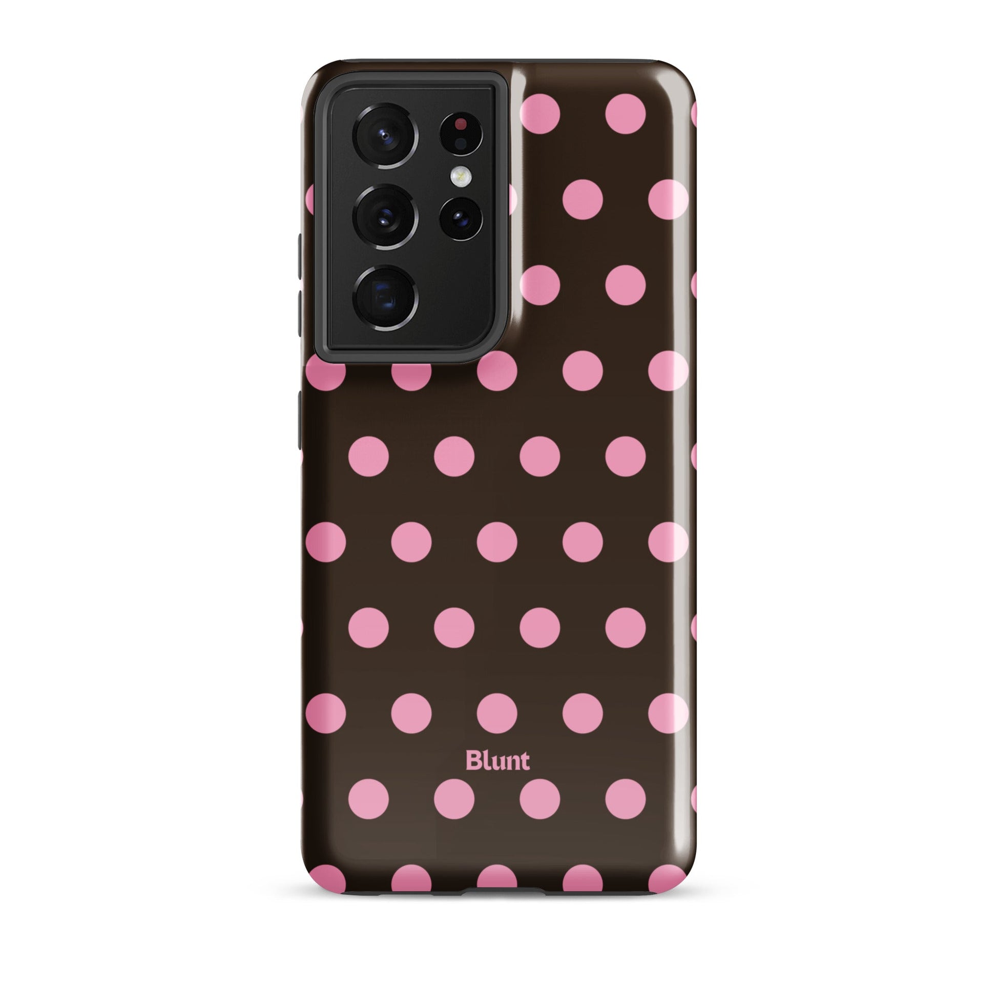 Chocolate Polka Samsung Case - Blunt Cases