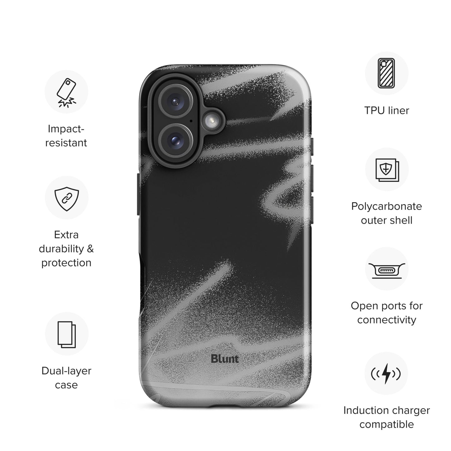 Chrome Mist iPhone Case - Blunt Cases