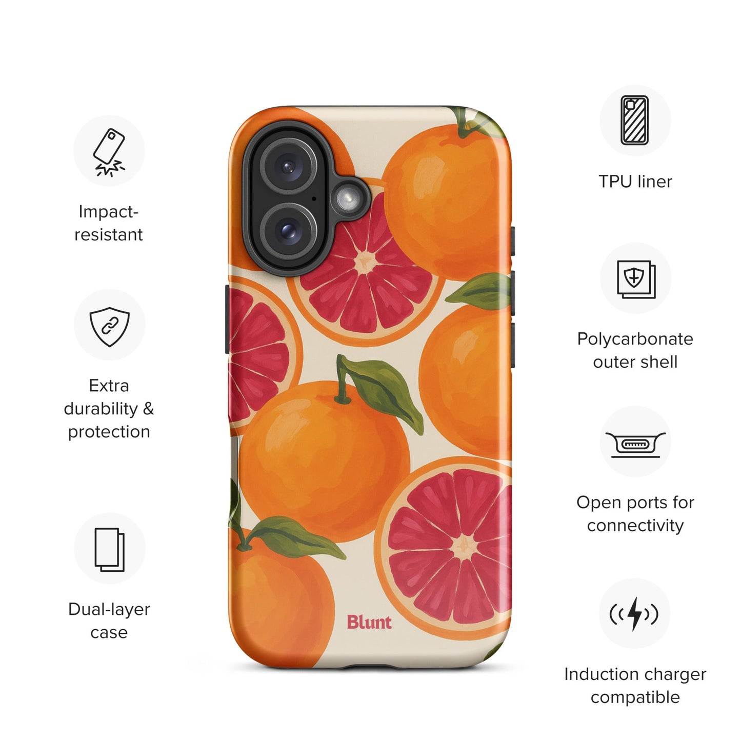 Citrus Kiss iPhone Case - Blunt Cases