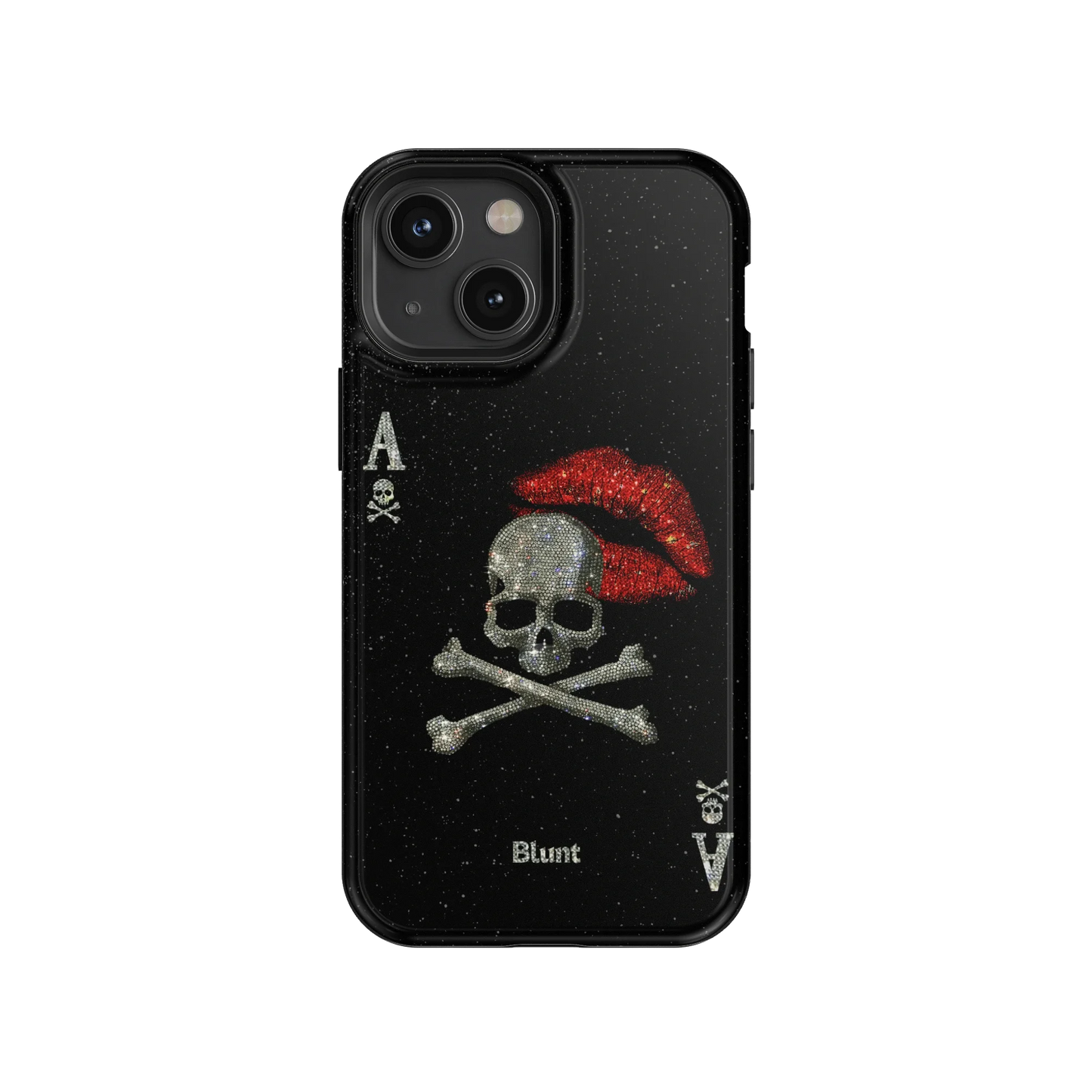 Skull Kiss iPhone Case