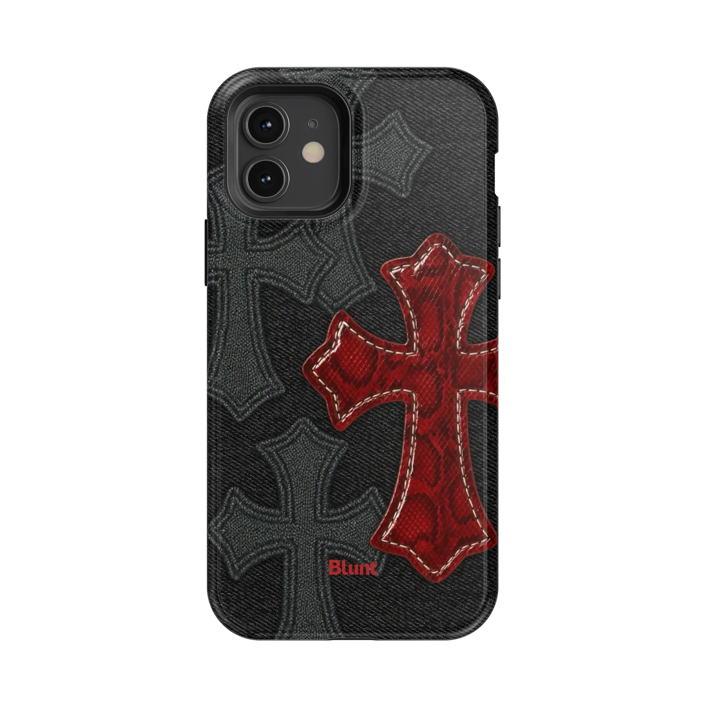 Crimson Cross iPhone Case