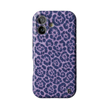 Classic Cheetah Purple Statement iPhone Case