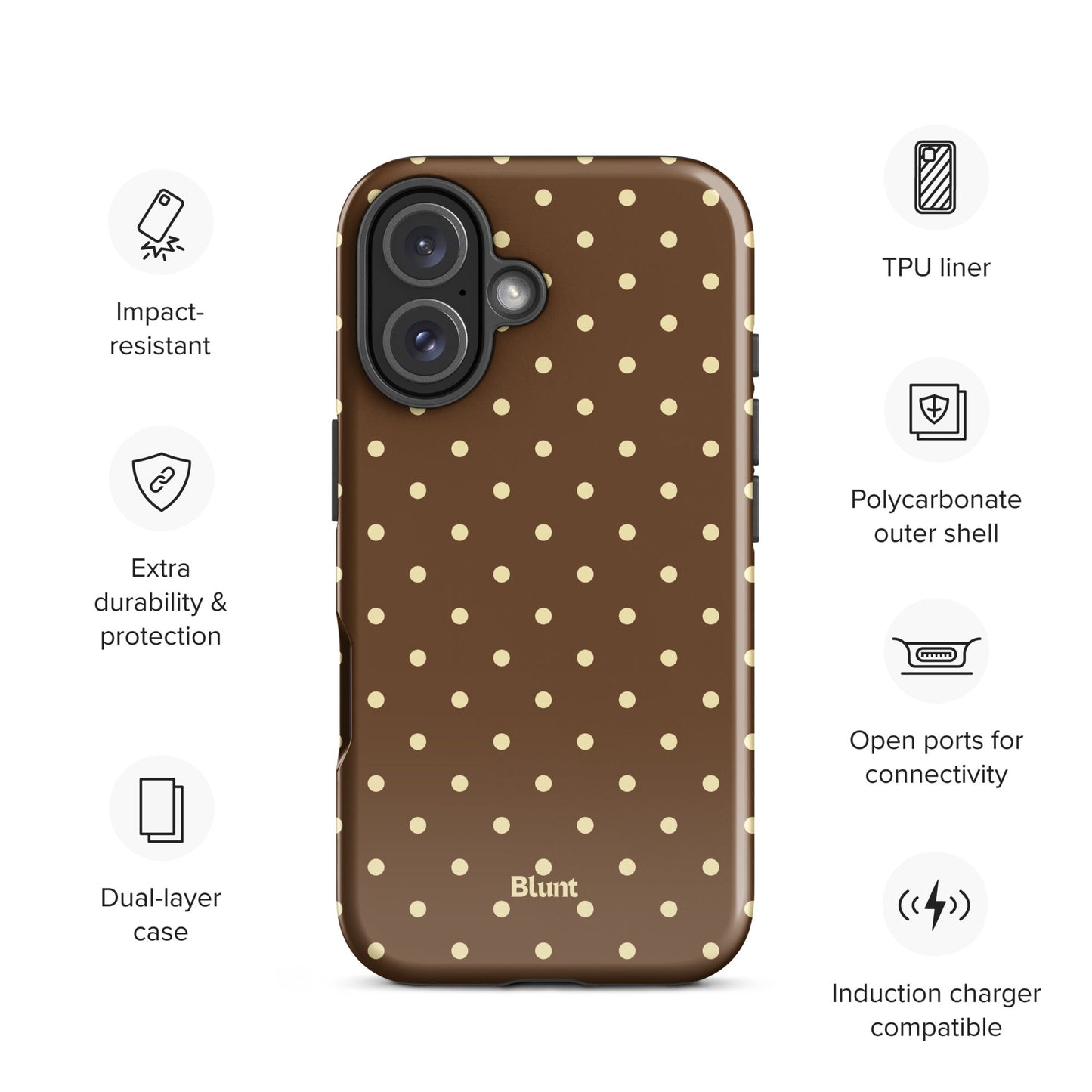 Cocoa Butter iPhone Case - Blunt Cases