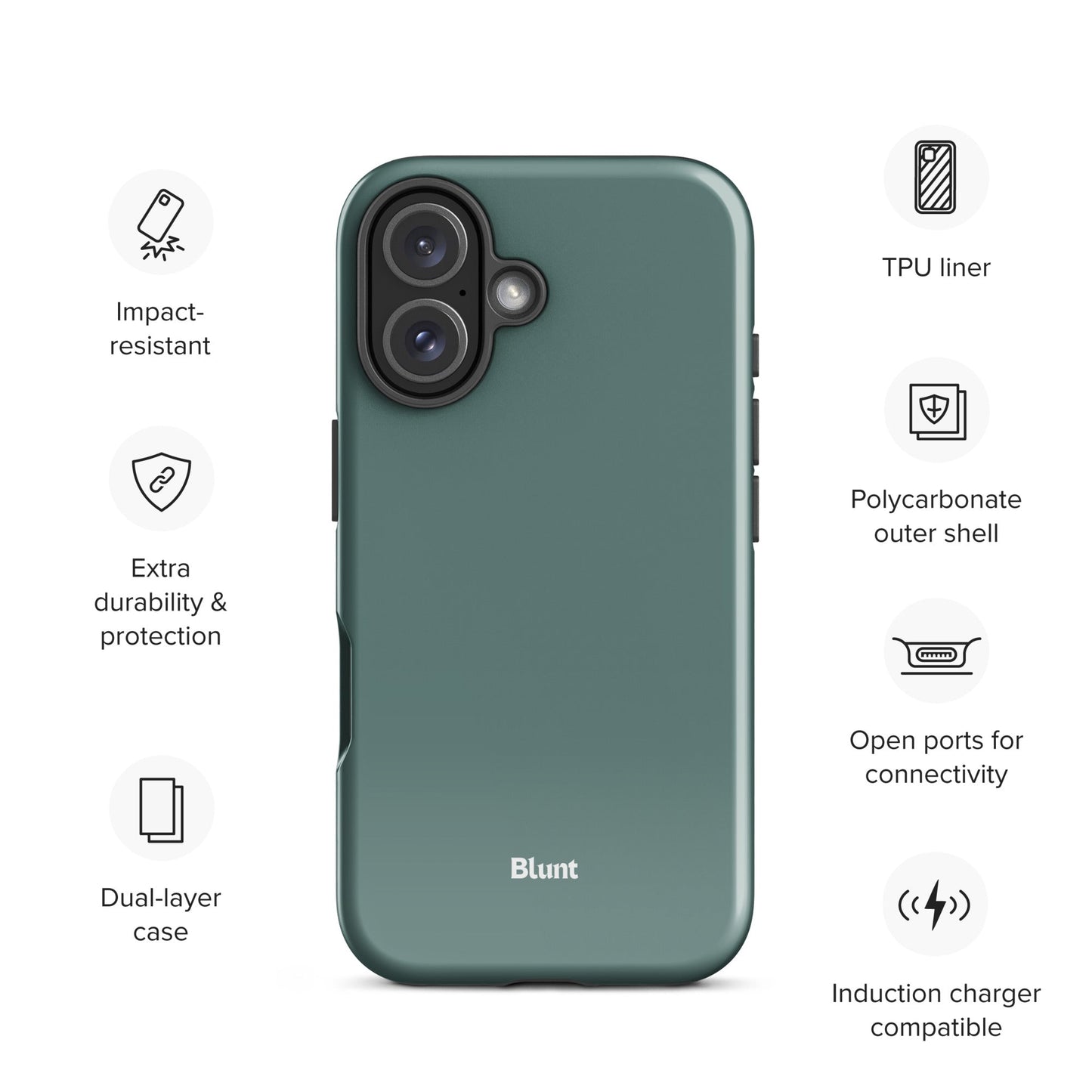 Cool Mint iPhone Case - Blunt Cases