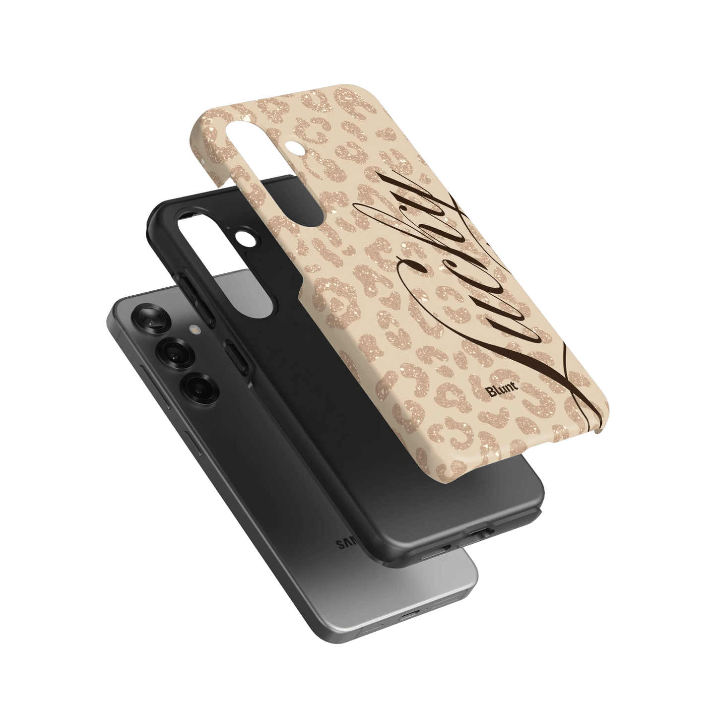 Cream Cheetah Lucky Samsung Case - Blunt Cases