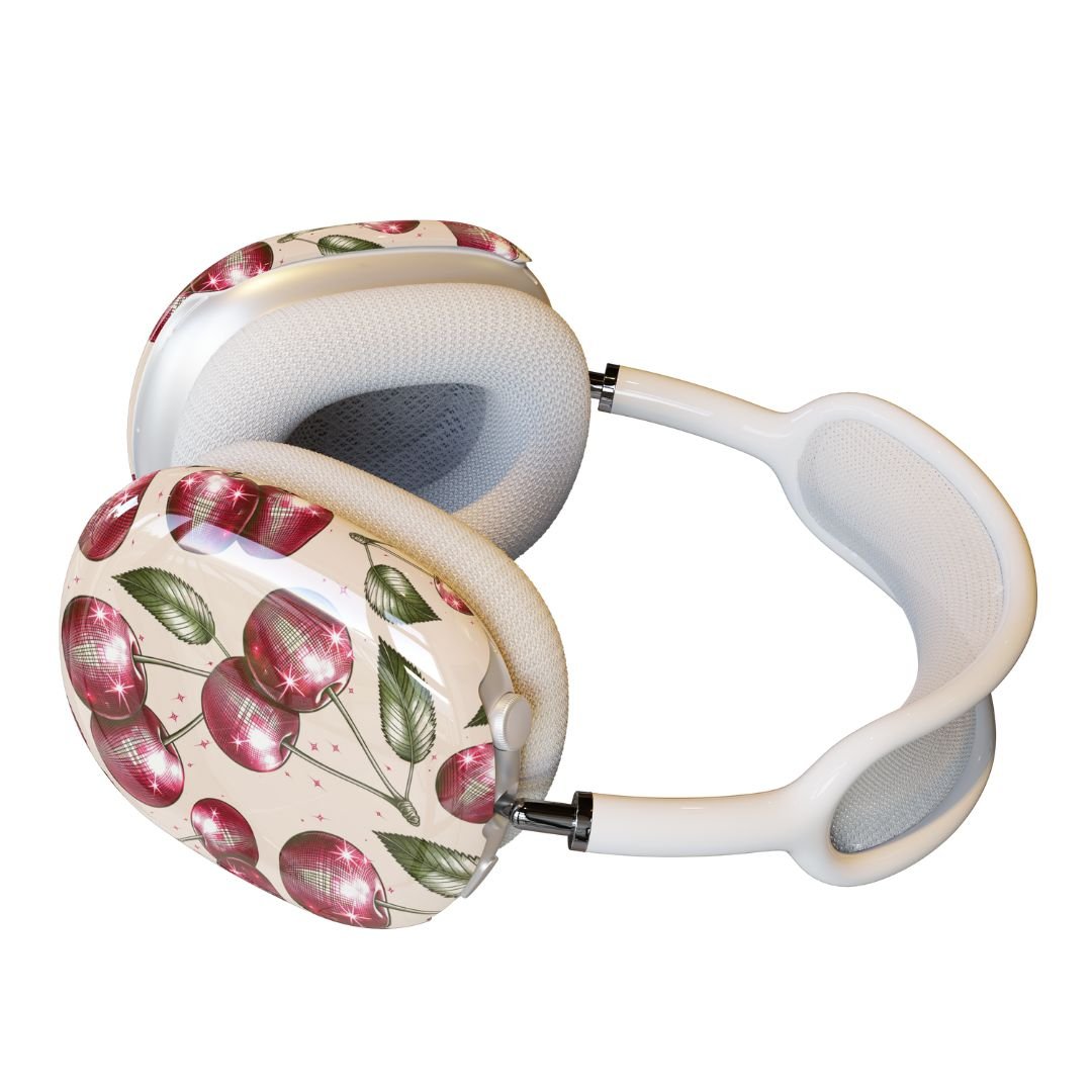 Cream Cherry Party Airpod Max Case - blunt cases